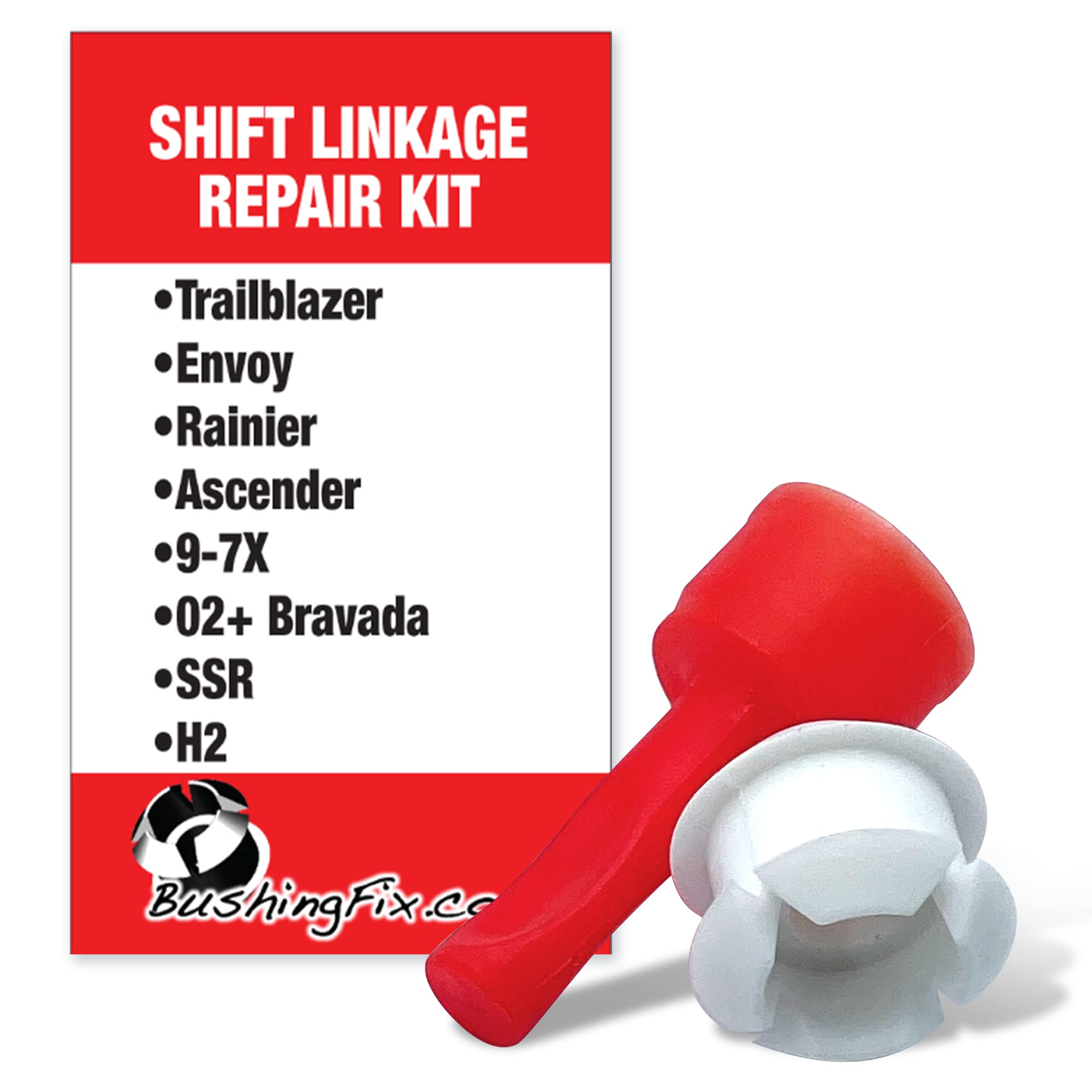 BushingFix TB1Kit - Automatic Transmission Shift Cable Bushing Repair Kit, Replacement Shifter Cable Bushing, Quality Transmissi