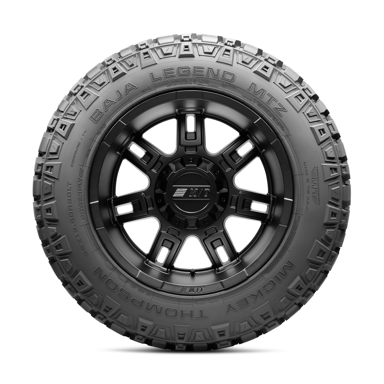 Mickey Thompson Baja MTZ P3 All-Season Radial Tire - 35/12.50R17 - Model 90000031233