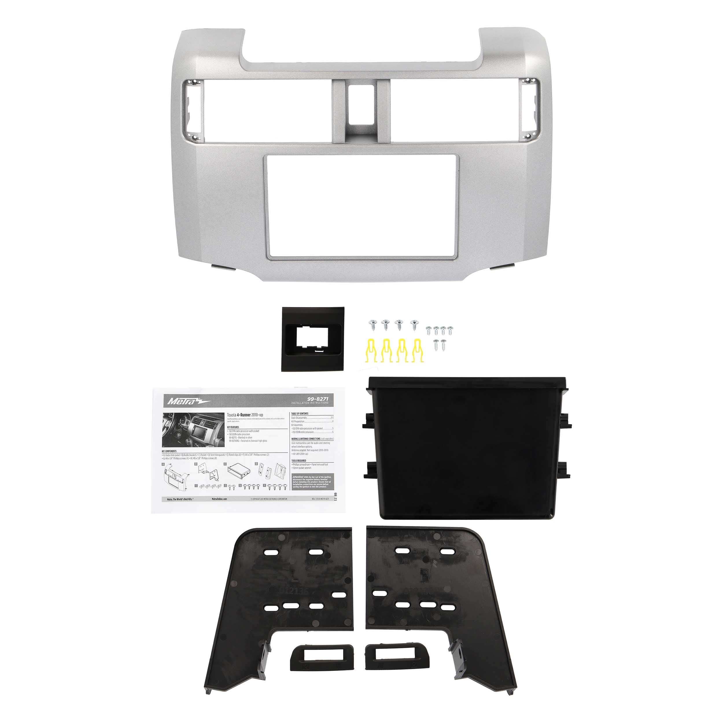 Metra - Toyota 4 Runner 2010-Up - Silver (99-8271S)