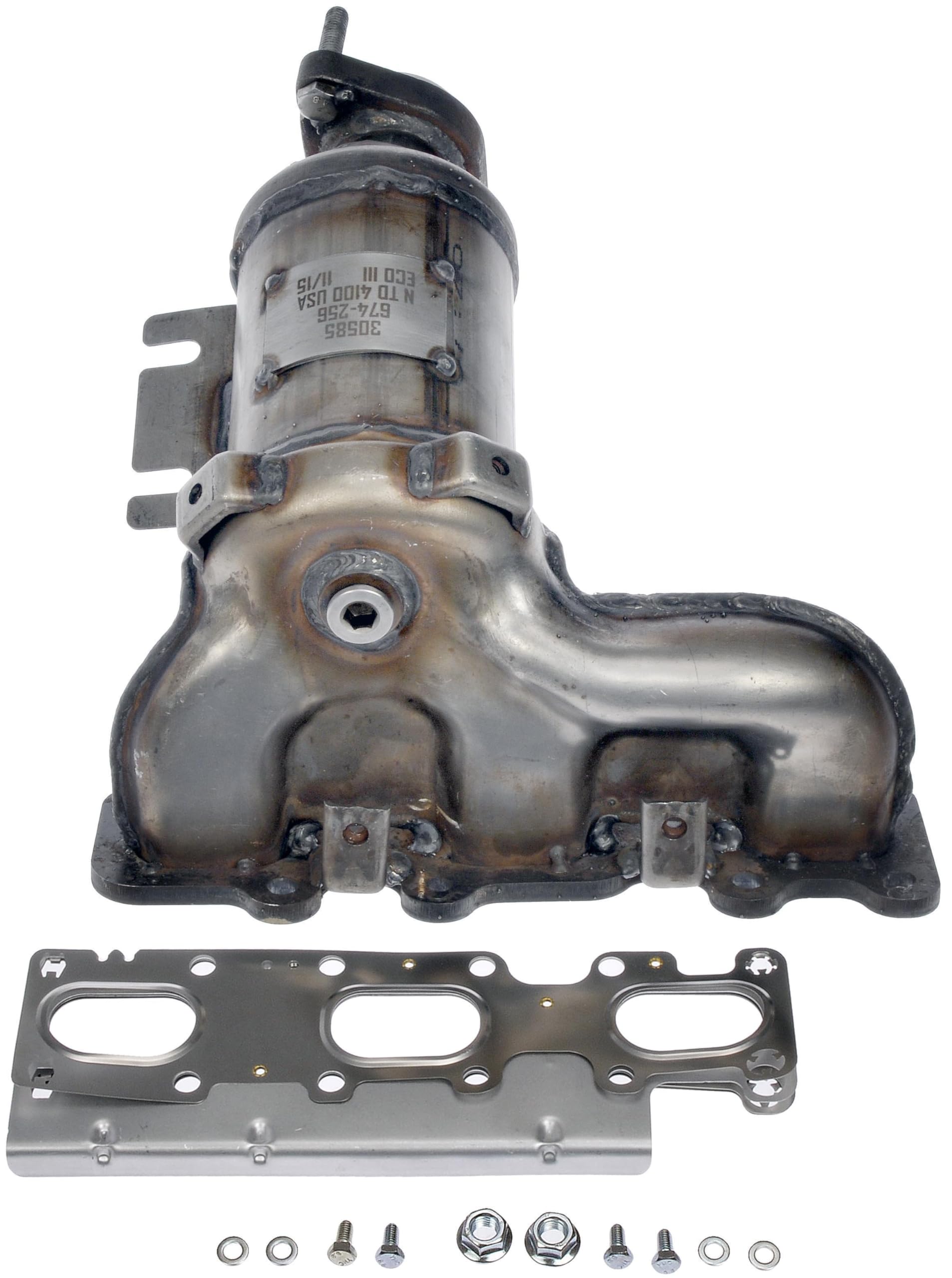 Dorman 674-256 Passenger Side Manifold Converter - Not Carb Compliant Compatible With Select Ford / Lincoln Models (Made In Usa)