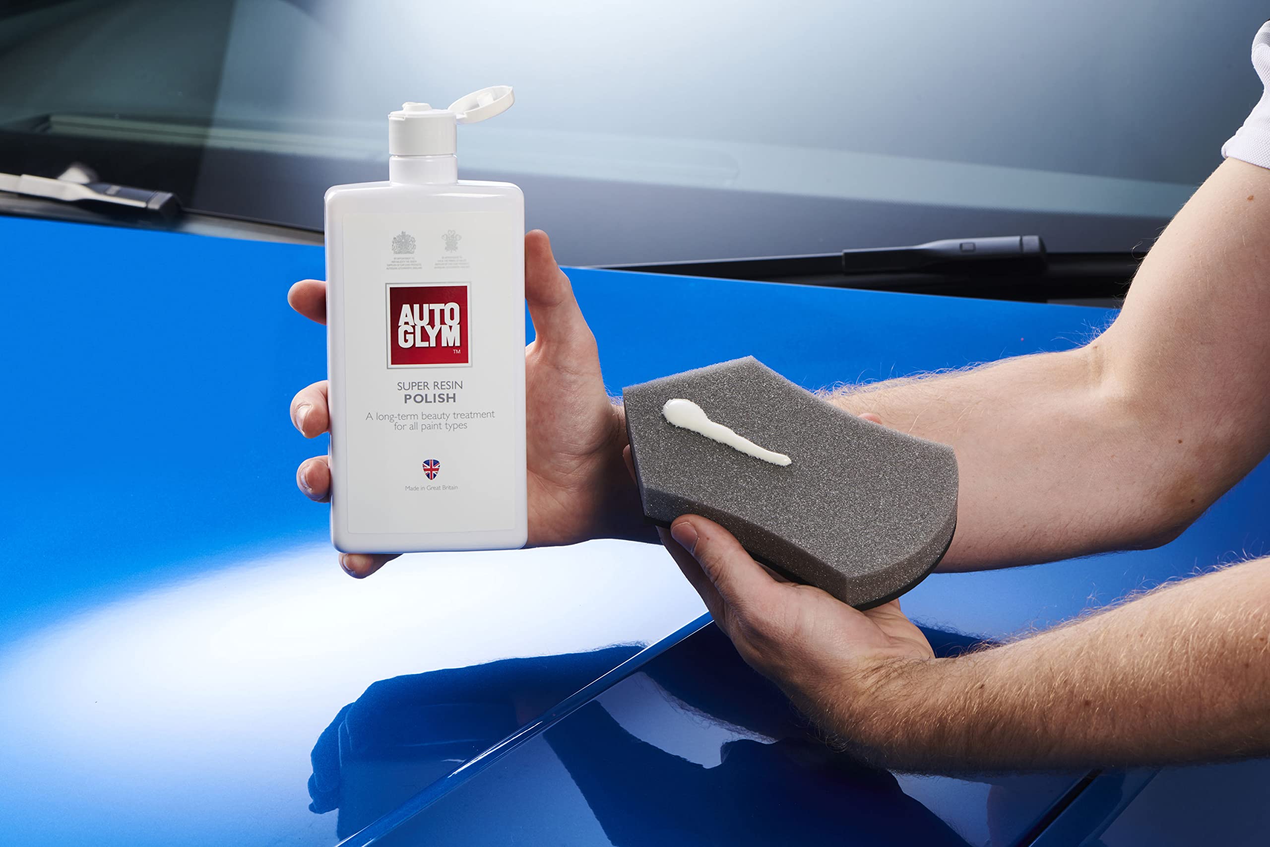Autoglym Super Resin Polish - High Performance Car Polish, 1L, Resin, Maximum Gloss Finish