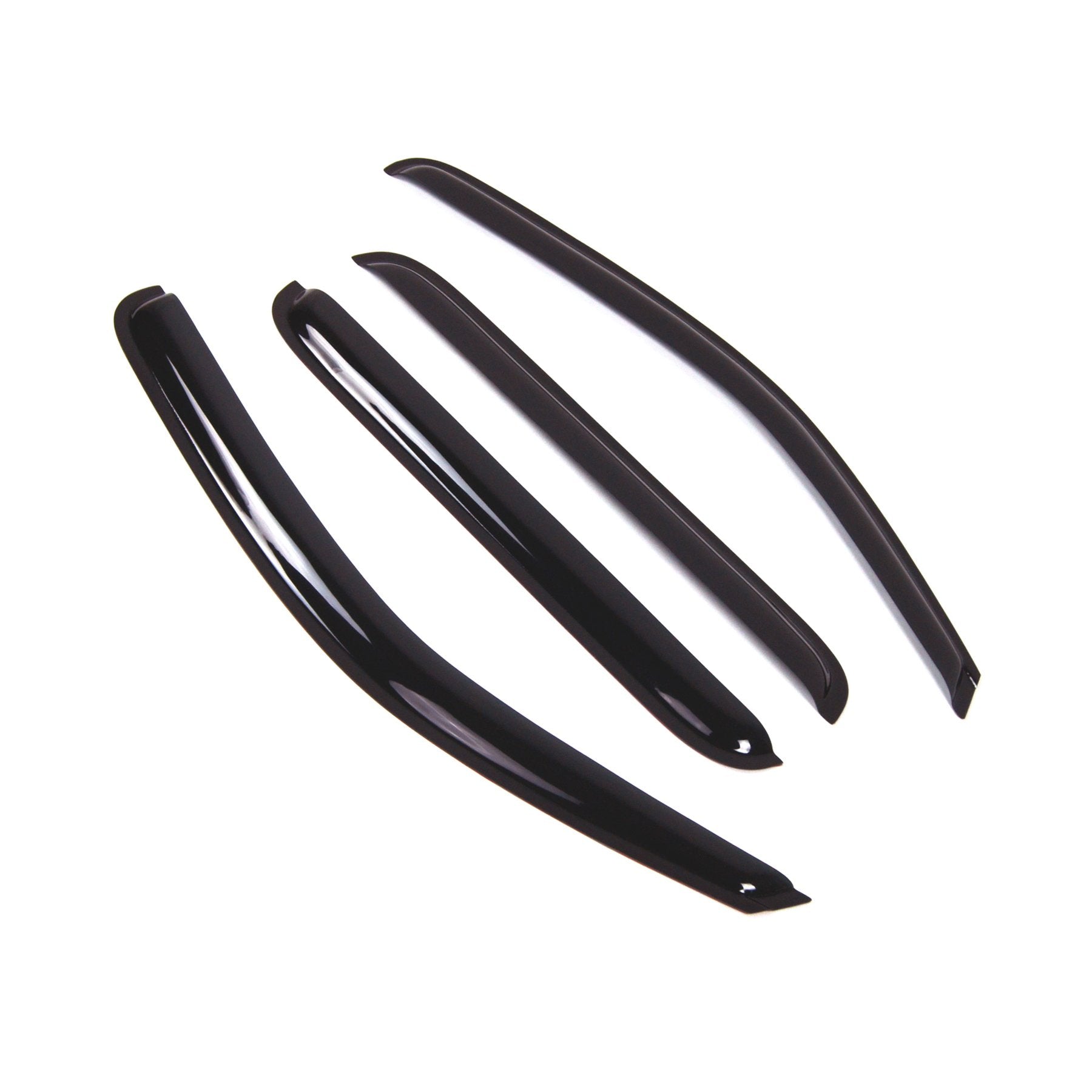 Car Window Rain Guard | Outside Mount Visors Auto Side Window Deflectors | Windows Visor Rain Shields Compatible With 2005-2016