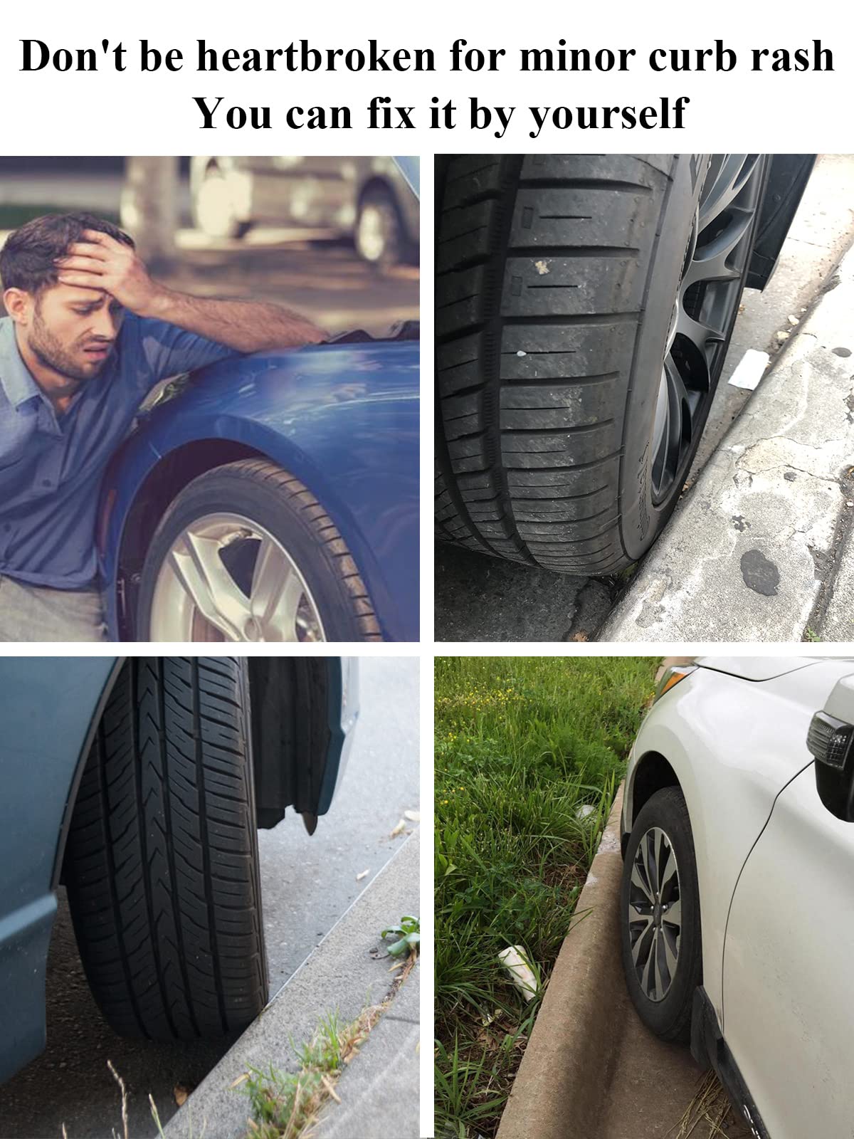 Syoauto Silver Rim Touch Up Paint Rim Scratch Repair Pen Wheel Touch Up Paint Car Rim Paint Pen Universal Color Silver Wheel Pai