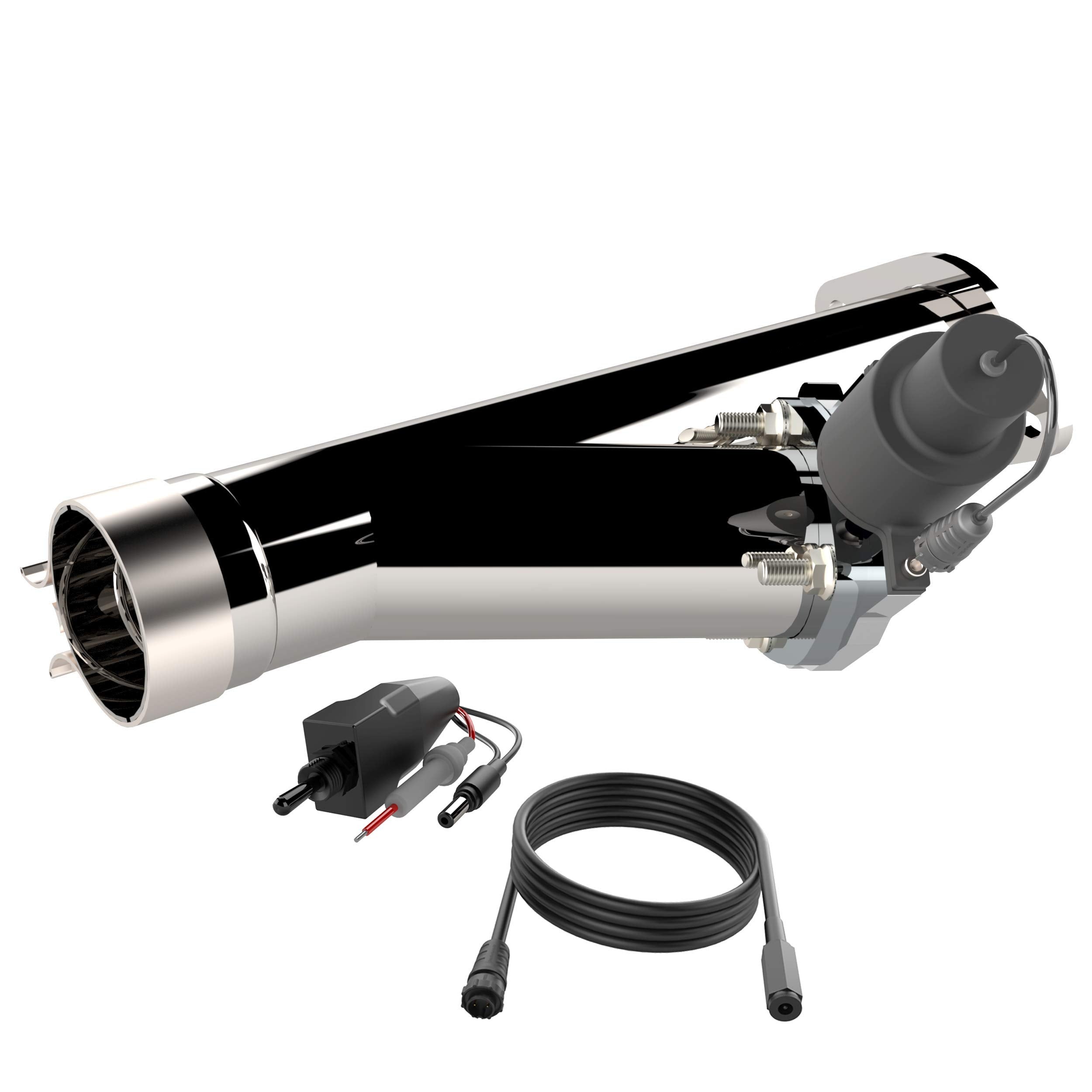 Qtp 520009 2009-2018 Ram 1500 5.7L Aggressor Electric Cutout Pipe