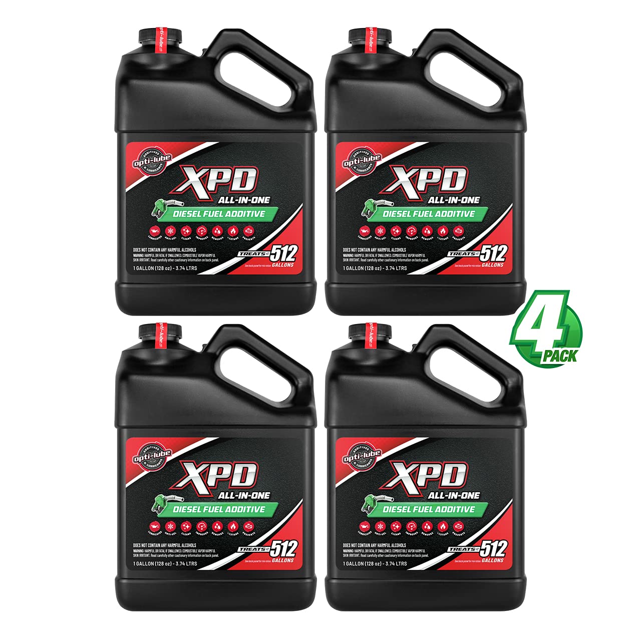 Opti-Lube XPD Diesel Fuel Additive - 4 Gallons (Treats 2048 Gallons)