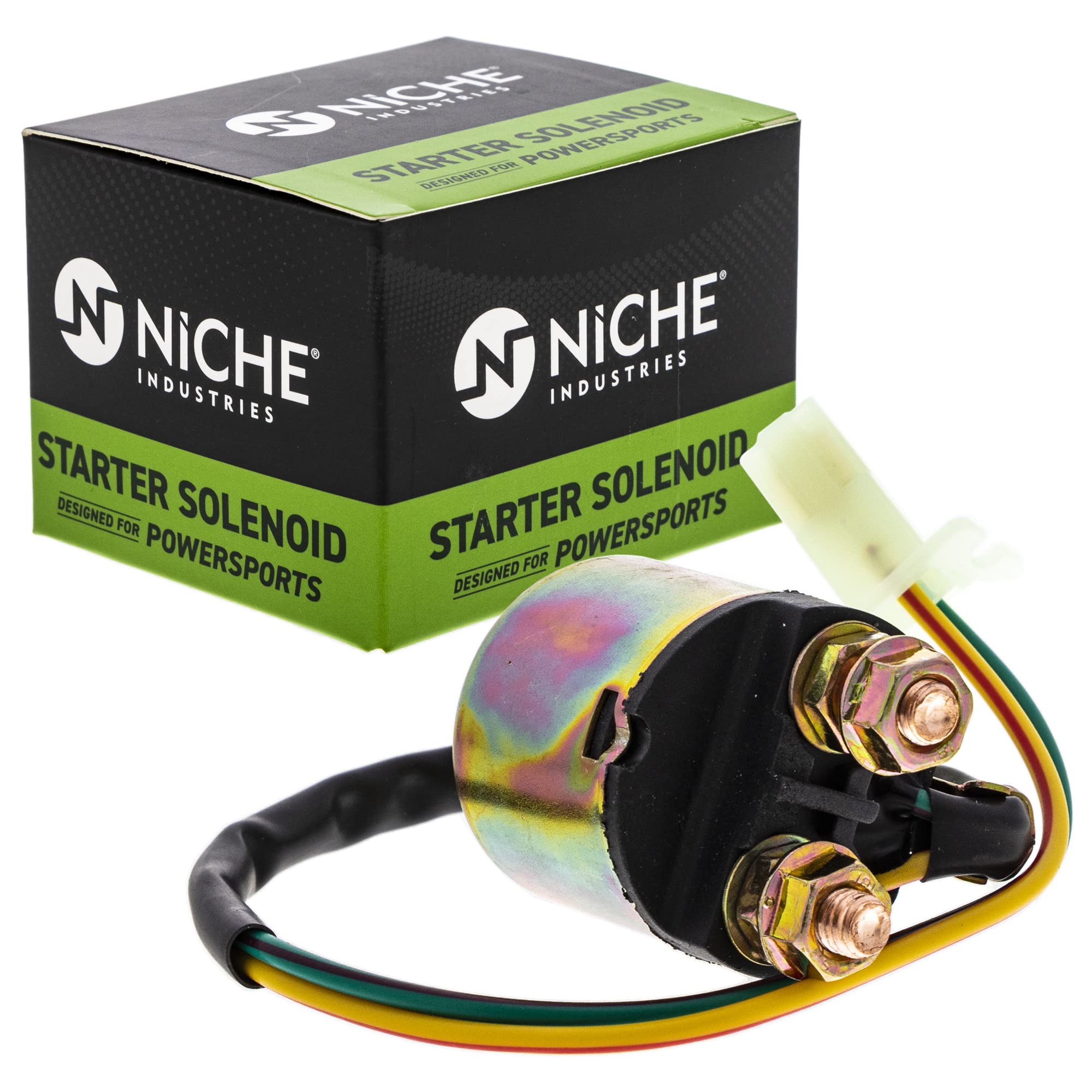 Niche Starter Motor Solenoid Kit For 1988-2000 Honda Fourtrax 300 Trx300 Trx300Fw 31200-Hc4-023 35850-Hc4-000 Atv