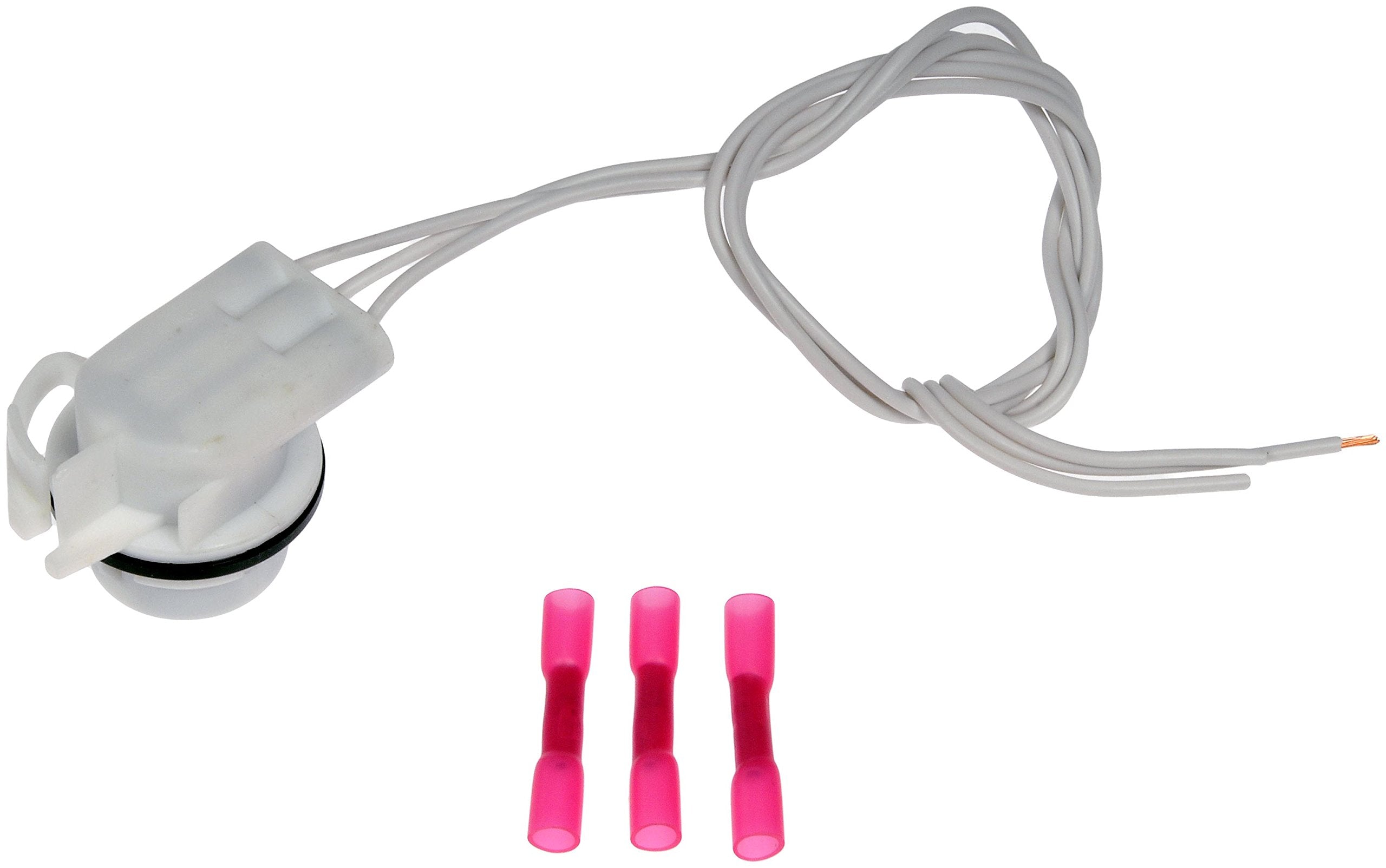 Dorman 645-202 3 Wire Pigtail With Bulb Socket For Left Or Right Headlamp Assembly, 1 Count (Pack Of 1)