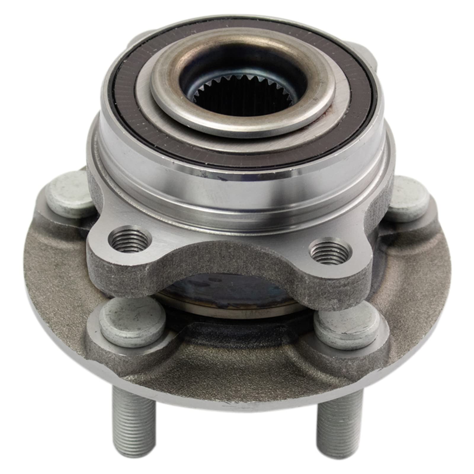 Trq Front Left Right Rear Wheel Hub Bearing Assembly Driver Passenger Side Compatible With 2015-2023 Ford Edge 2017-2019 Fusion