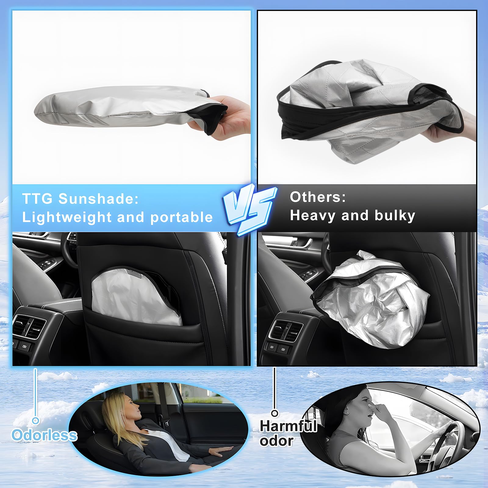 T Tgbros Windshield Sun Shade For Lexus Rx 2023-2024 2025 Accessories Foldable Front Window Sunshade Cover Sun Shield Sun Visor