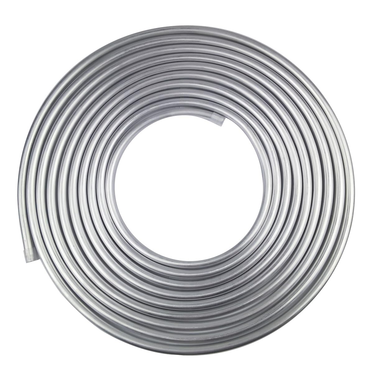 3/8 Fuel Line, 3003 Grade Aluminium Tubing for Brake Line, Metal Gas Line, Refrigeration Equipment, [3/8”OD][L:25FT.][ Wall Thickness:0.035] -Like New