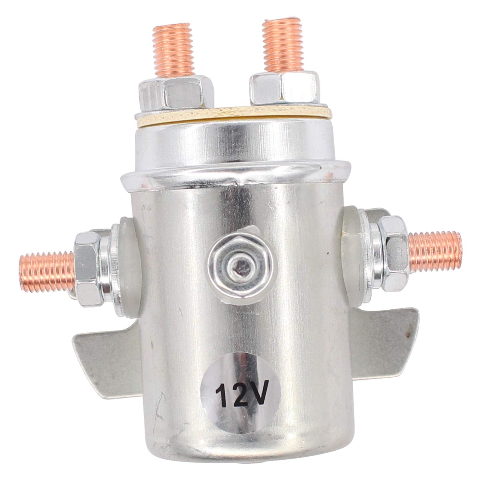 ApplianPar 2-Pack Solenoid Relay Switch 12V 5-Terminal for Prestolite Ramsey Winch Golf