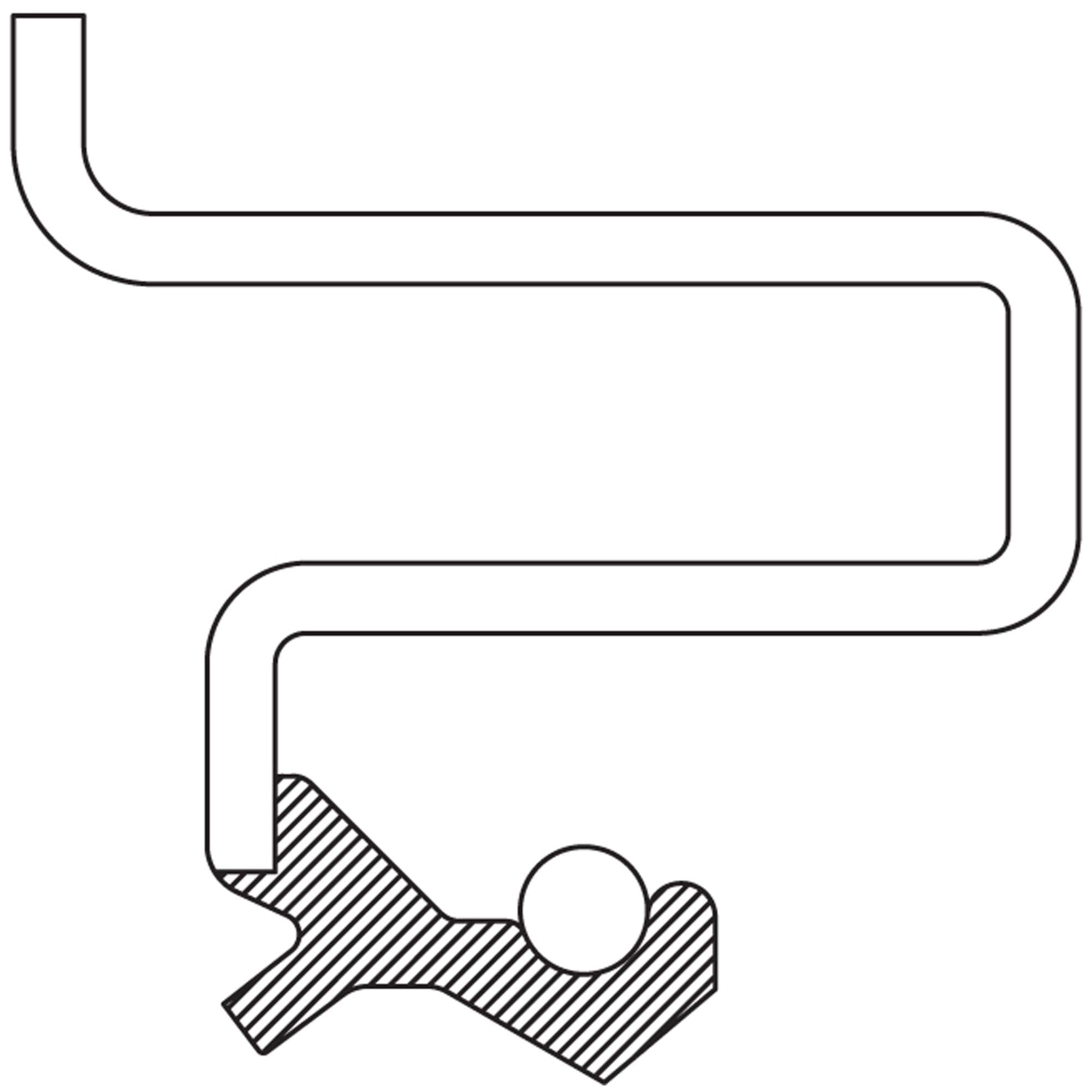 National 710999 Drive Axle Shaft Seal