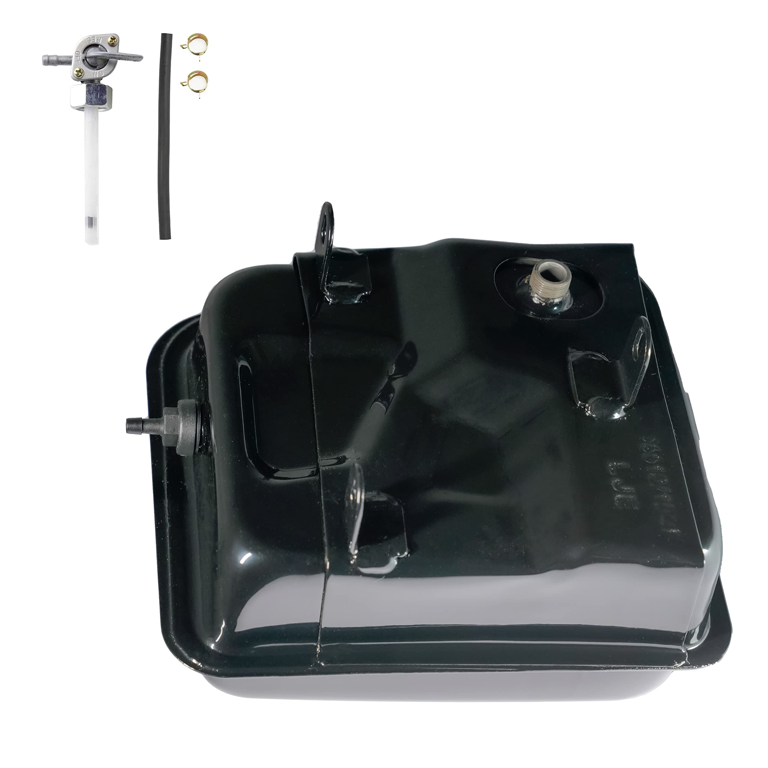 JMCHstore Gas Fuel Tank with Side Vent for Coleman CK100 SK100, Model JM-CK01, Compatible with 98cc Engines, Screw-On Design