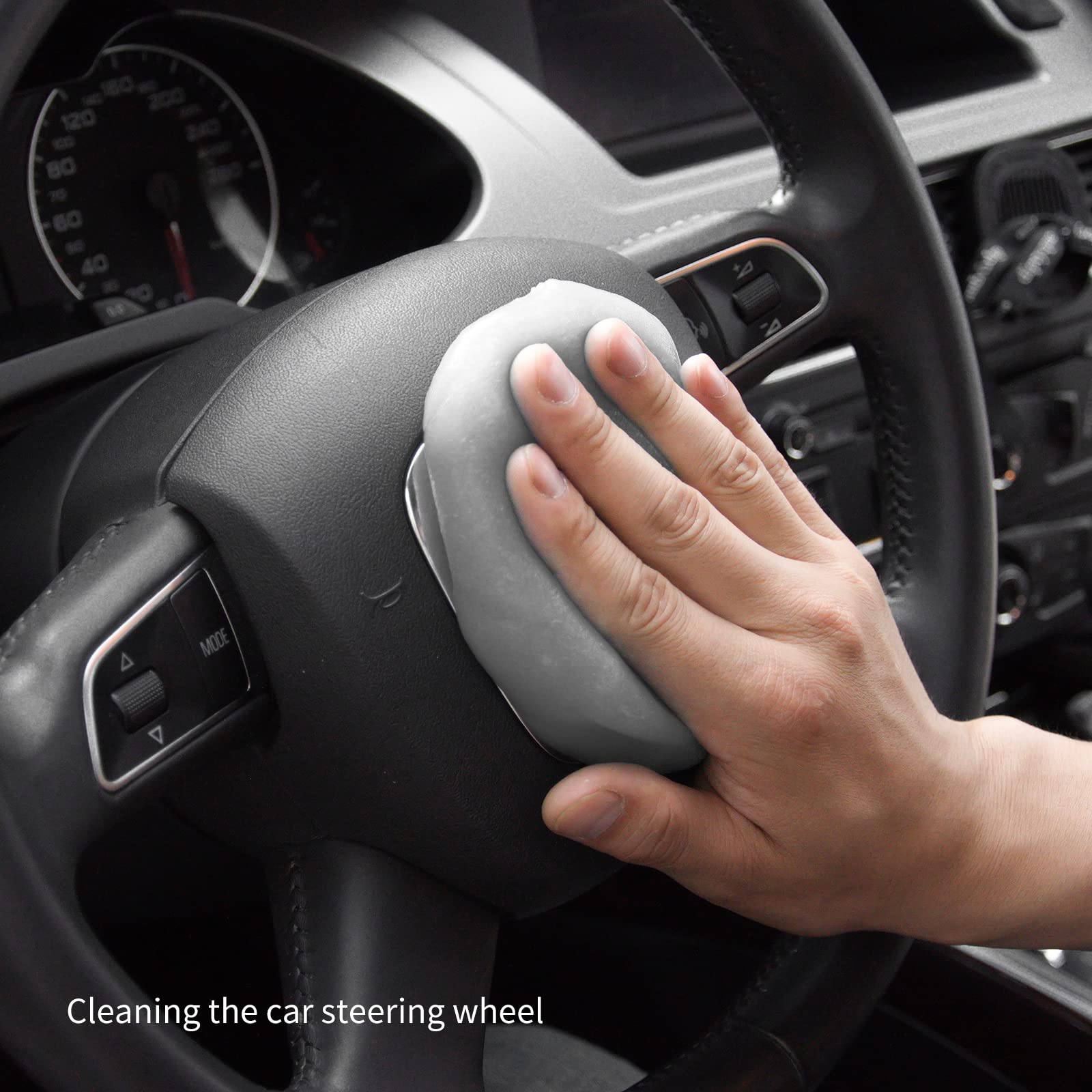Click Clean Cleaning Gel For Car, 7Oz Car Detailing Tools, Car Cleaning Putty Gel, Car Interior Cleaner Universal Dust Cleaner For Keyboard, Laptop, Car Air Vents