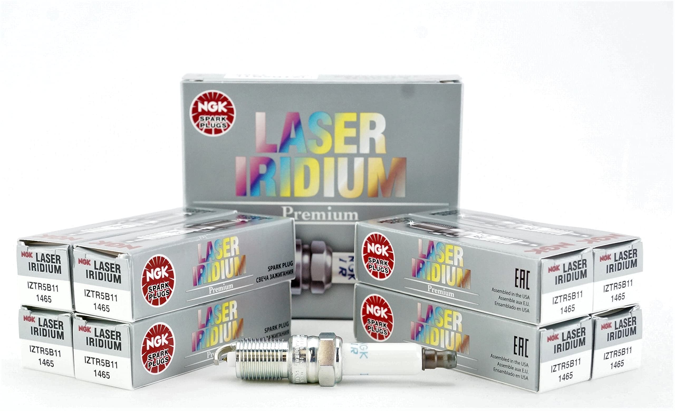 (8-Pack) Ngk Spark Plugs Iztr5B11 (Stock # 1465)