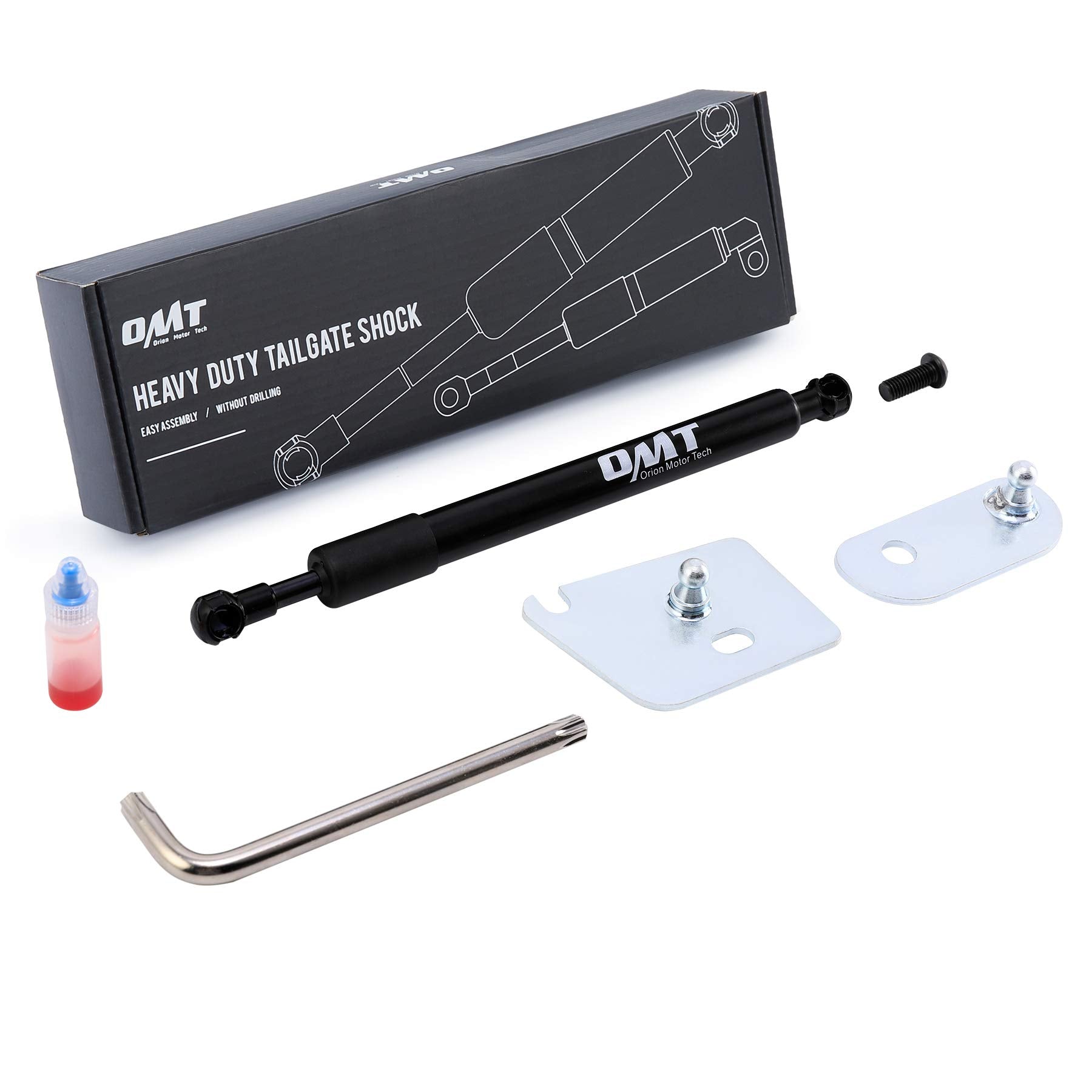 Omt Compatible With 15-21 F150 Tailgate Assist Accessories, Truck Tail Gate Lift Assist Tailgate Shock Compatible With Ford F150