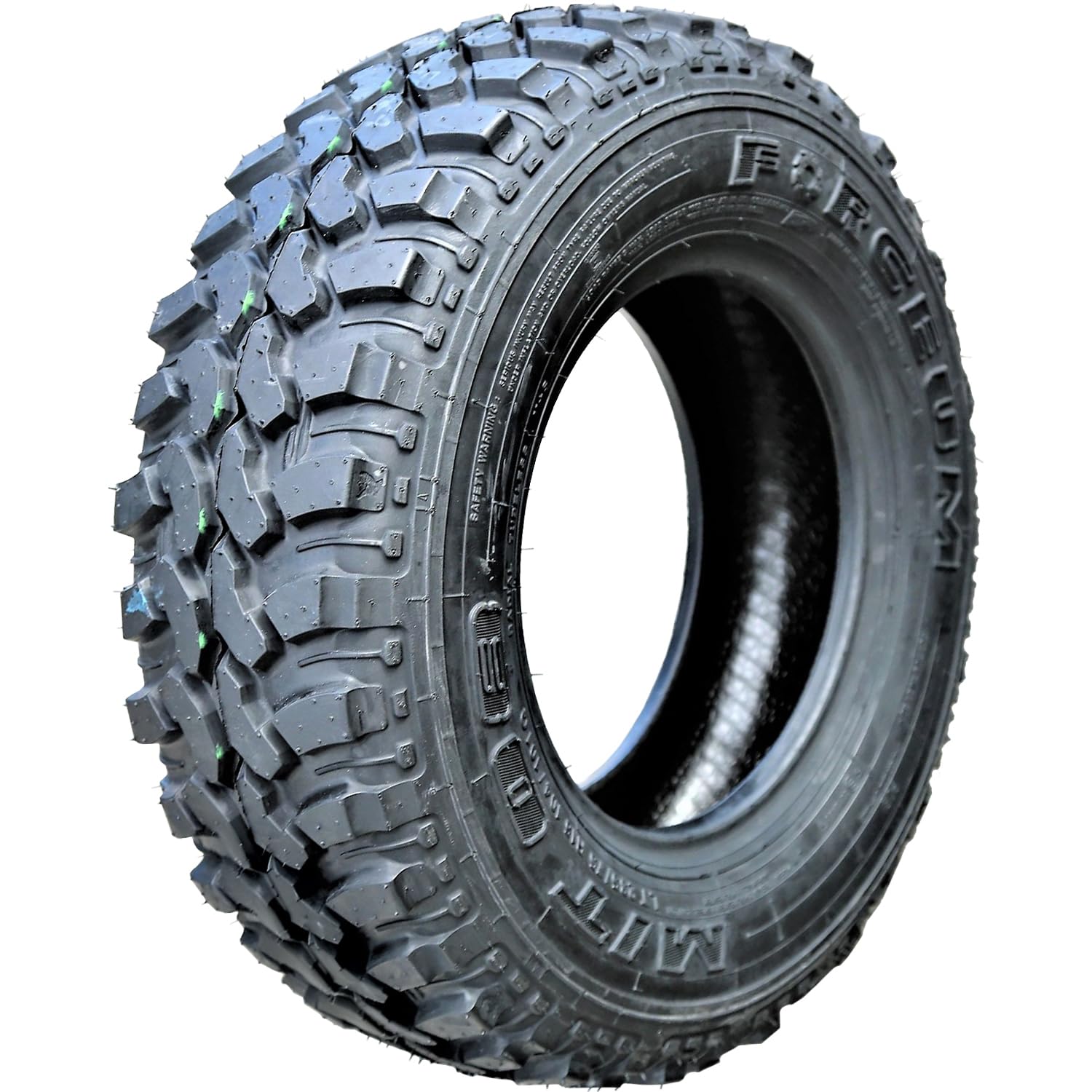 Forceum M/T 08 Mud Off-Road Light Truck Radial Tire-LT235/75R15 235/75/15 235/75-15 104/101Q Load Range C LRC 6-Ply BSW Black Si