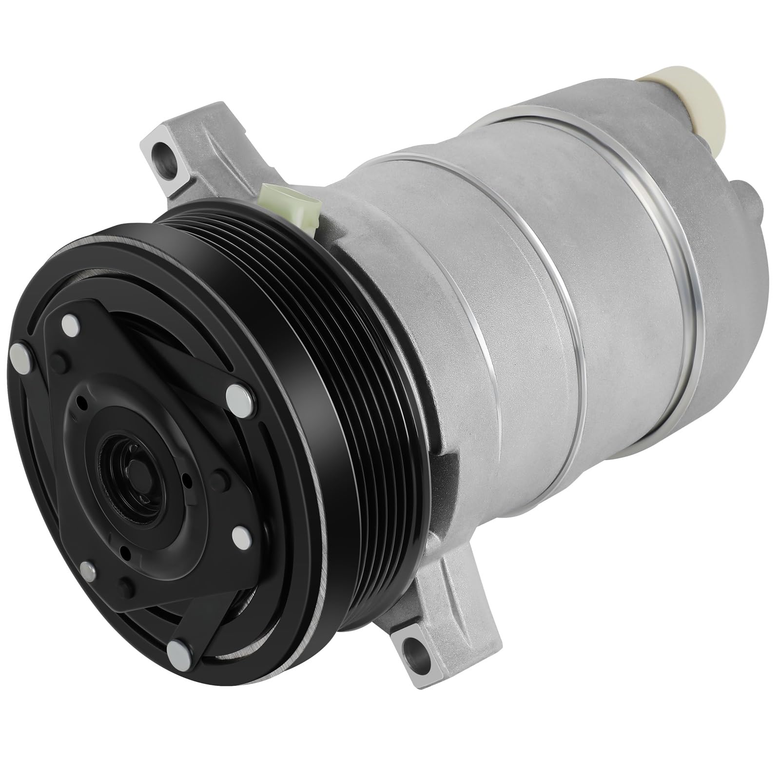 cciyu Air Conditioning Compressor 1994-1996 Fit for Buick Commercial Chassis 5.7L 1994-1996 Fit for Buick Roadmaster 5.7L AC Com