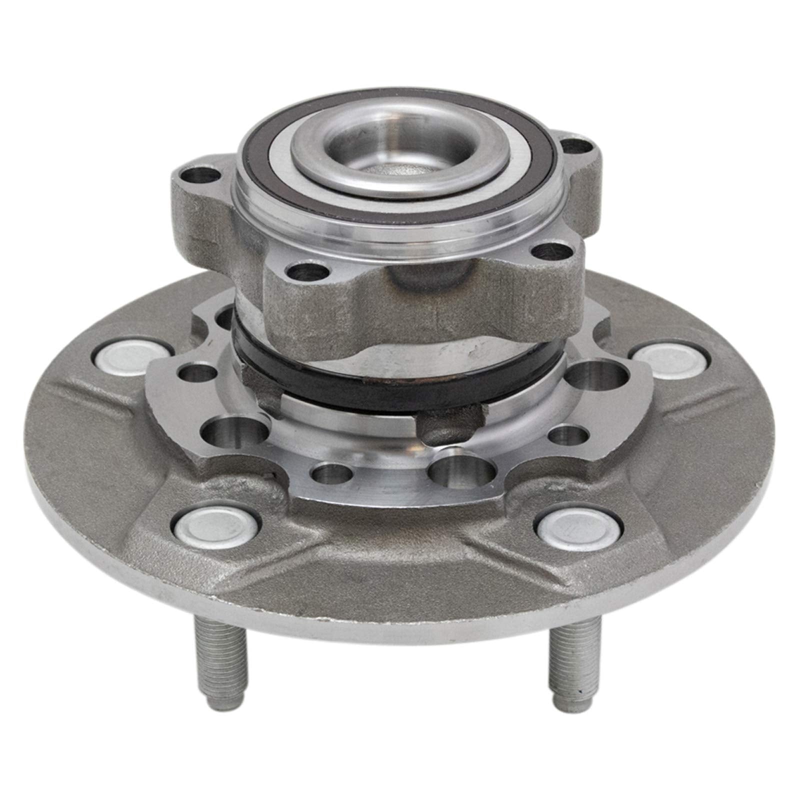 Trq Front Driver Side Passenger Side Wheel Bearing & Hub Assembly With Abs Sensor Compatible With 2015-2019 Ford Transit-150 Tra