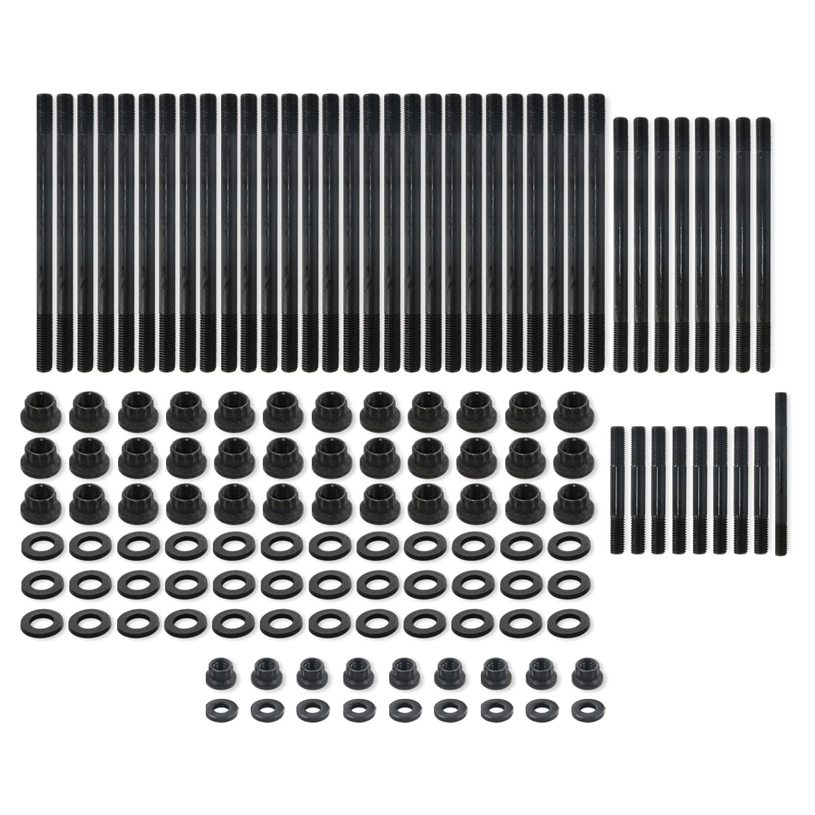 Qghauc Head Stud Replacement Kit Fits For Ford 6.7L 2011-2019 Powerstroke Models-220000 Psi