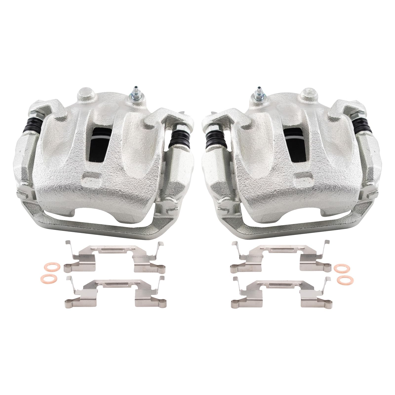 Trq Front Brake Caliper Set Compatible With 2003-2007 Nissan Murano