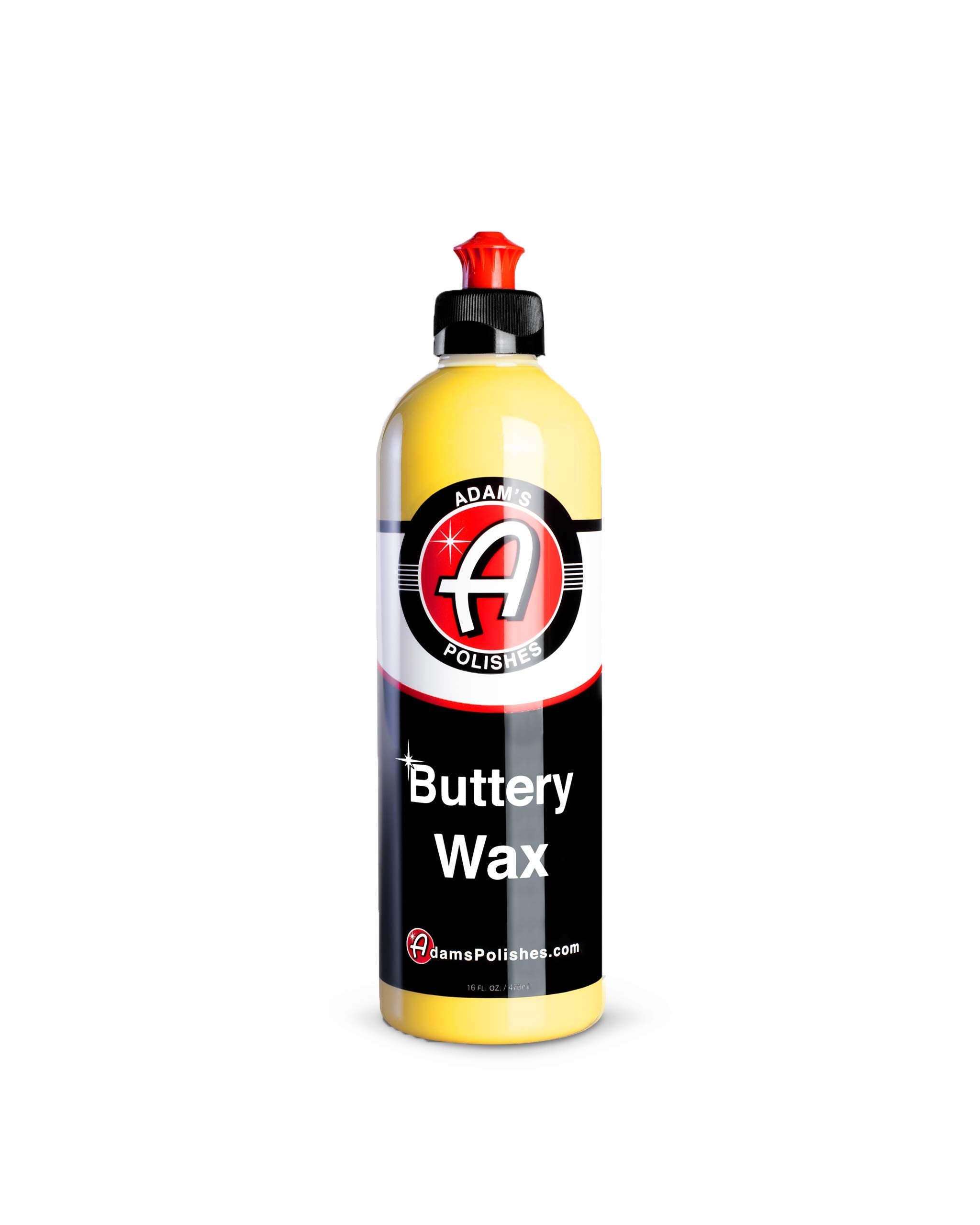Adam'S Polishes Buttery Wax (16Oz) - Premium Infused Carnauba Liquid Wet Car Wax For Shine, Polish & Top Coat Paint Protection |