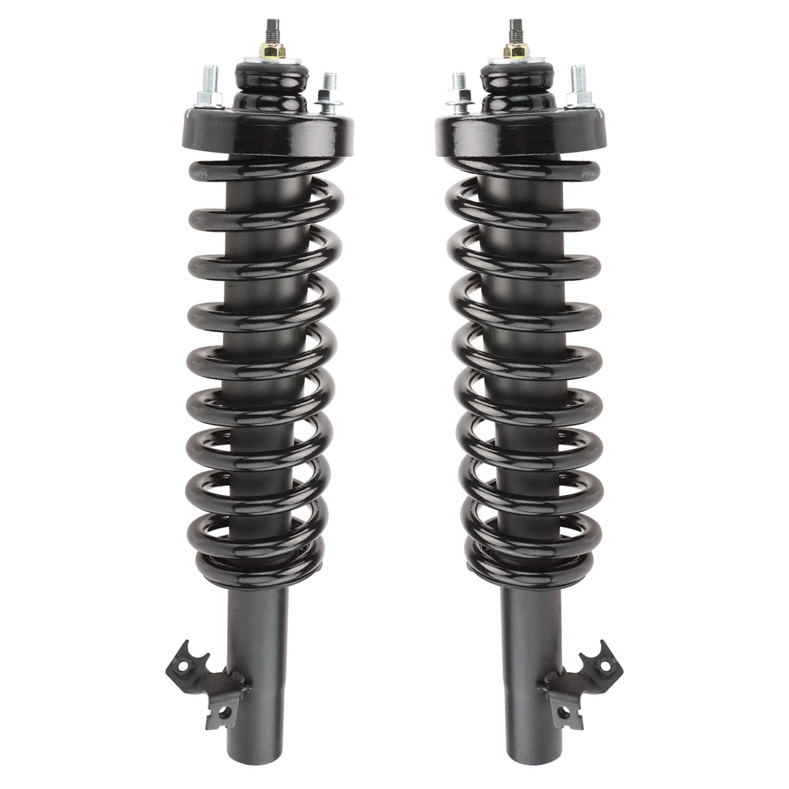 Trq Front Strut & Coil Spring Assembly Set Driver & Passenger Sides Compatible With 94-01 Acura Integra 92-95 Honda Civic 93-97 