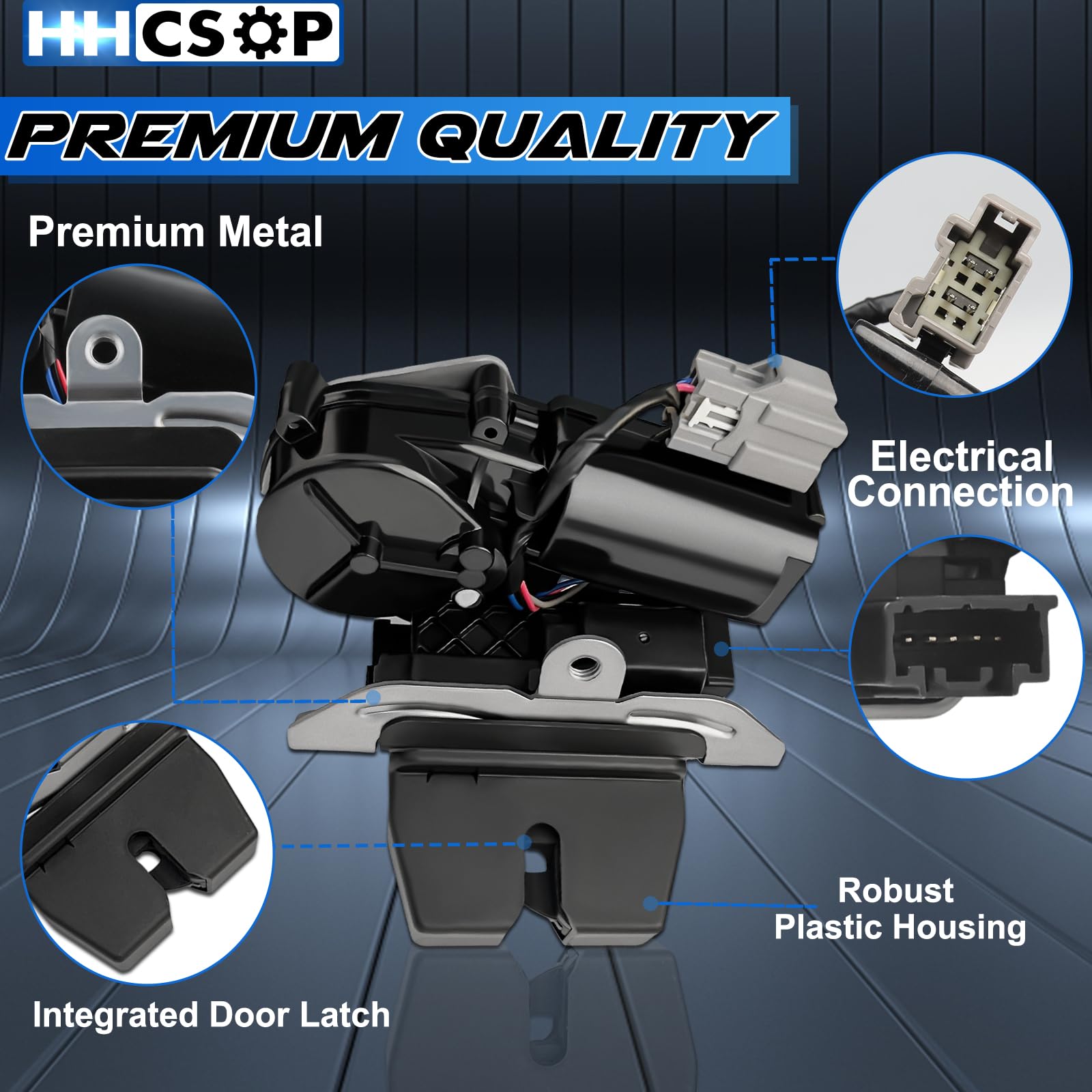 HHCSOP Liftgate Lock Actuator Motor for Ford Explorer, Edge, Escape, Expedition - Models FA1Z-7443150-B, DS7Z-7443150-B