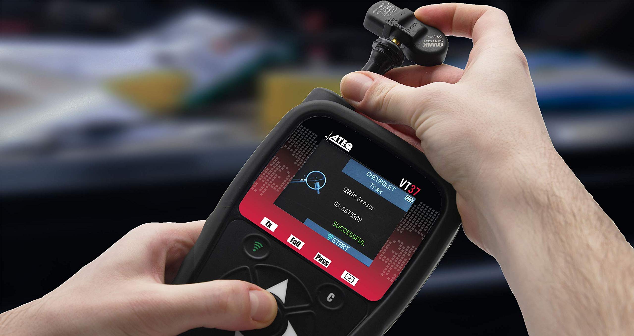 ATEQ VT37 TPMS Sensor Activation & Programming Tool - Model VT37-0000