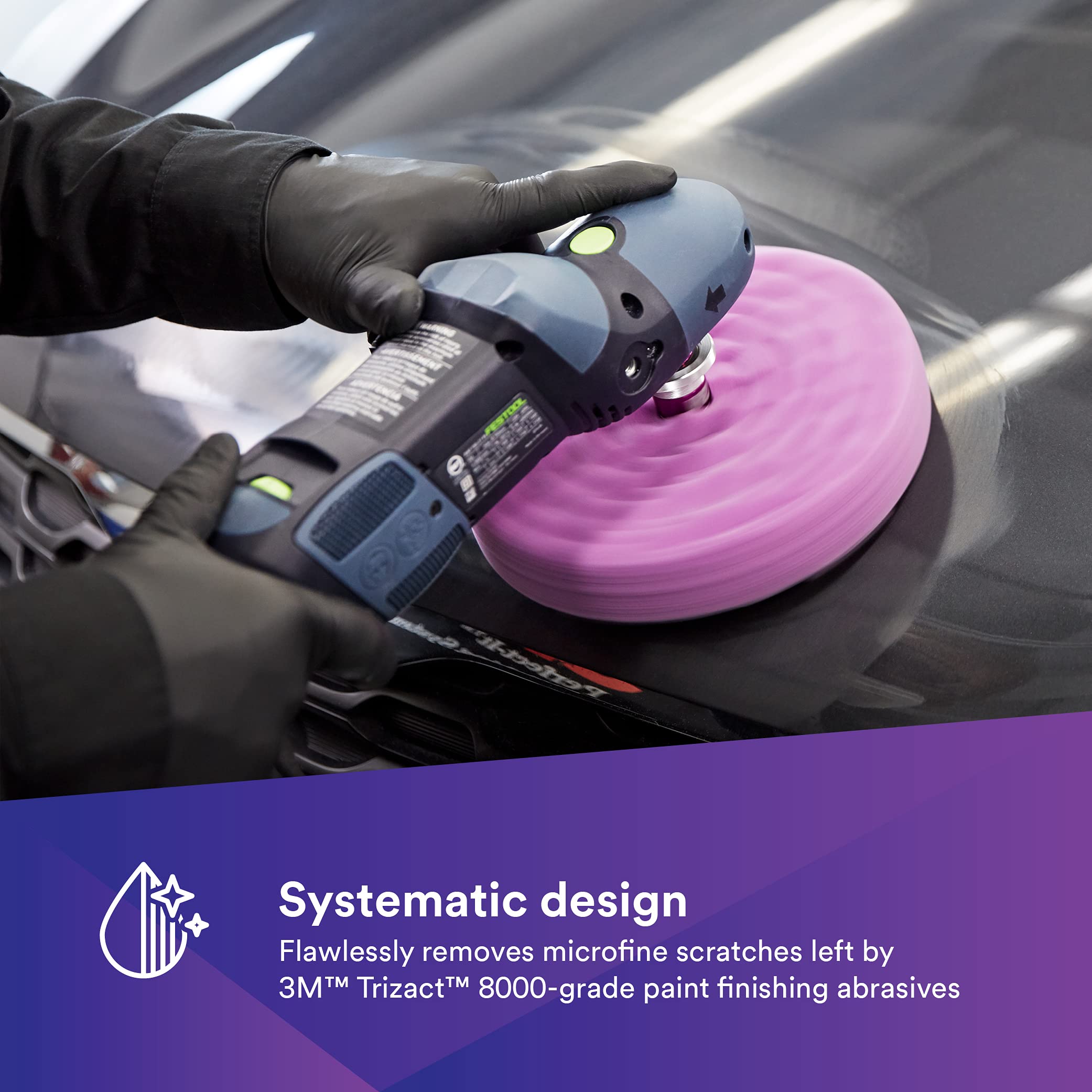 3M Perfect It Finishing Material, Model 33039, 32 fl oz, Purple, for Paint Finishing Cars and Trucks