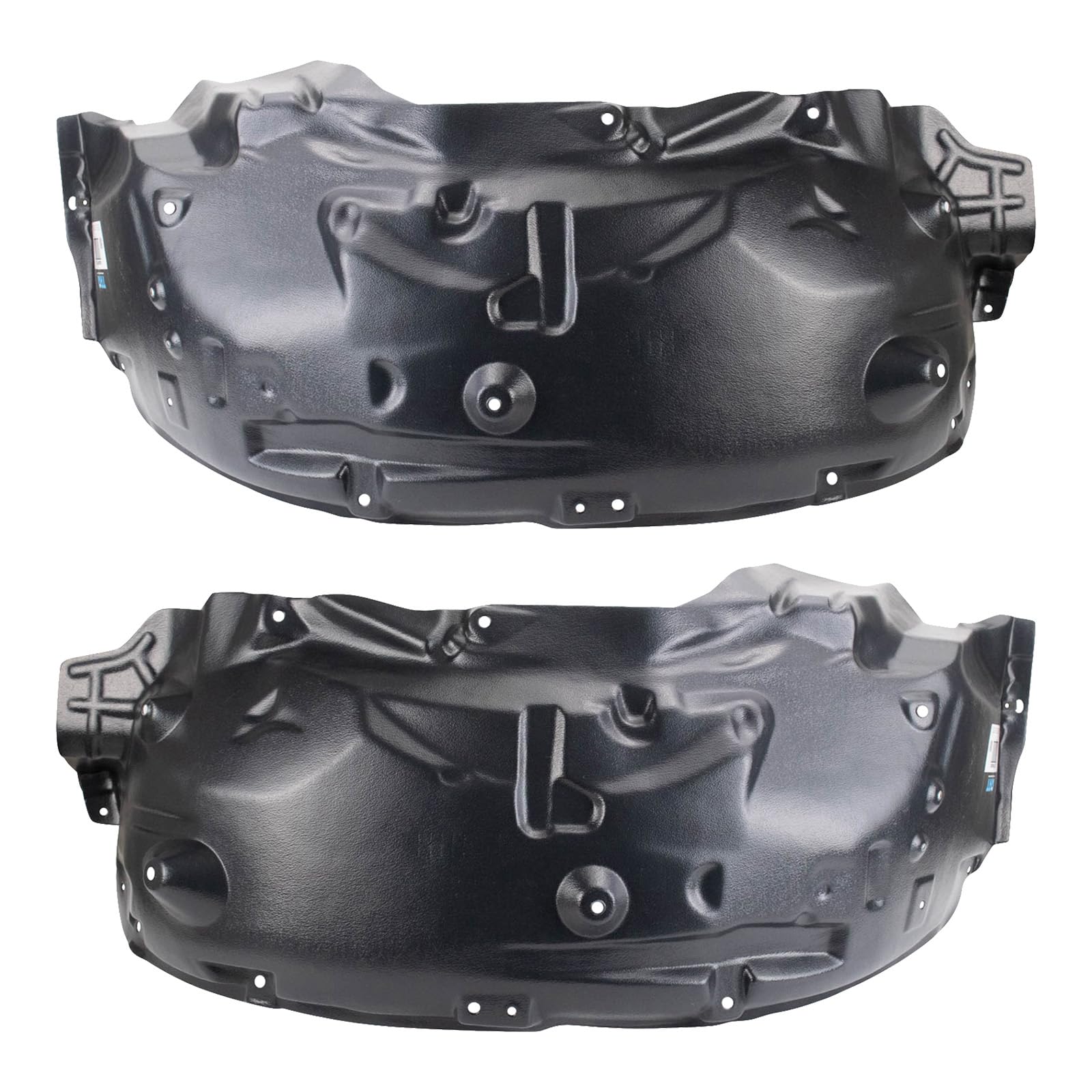 Trq Inner Fender Liner Set Compatible With 2005-2009 Land Rover Lr3 2010-2016 Lr4 Ro1248100 Ro1249100
