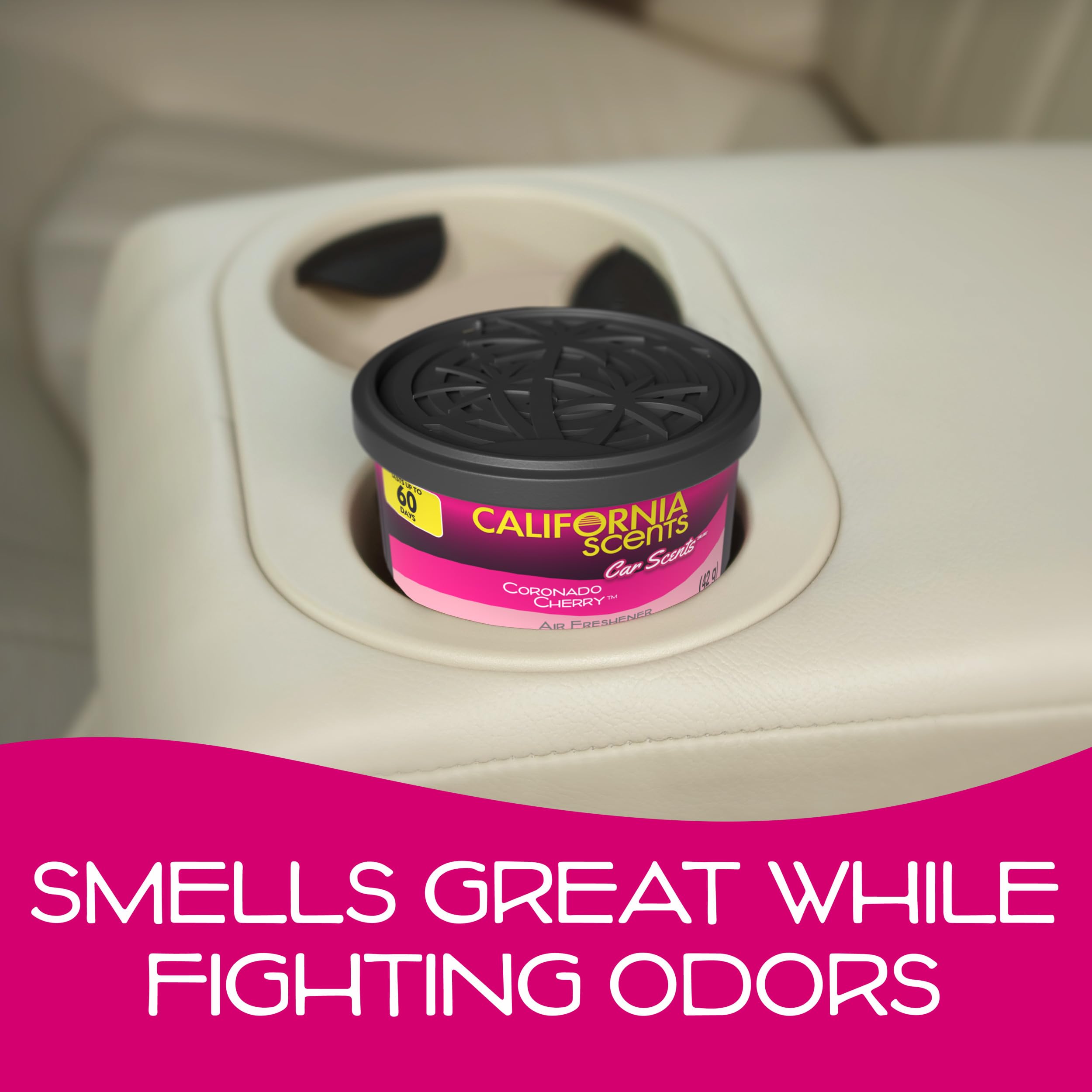 California Scents Air Freshener & Odor Neutralizer, Set of 12 Spillproof Cans, Assorted Scents, 1.5 Oz Each