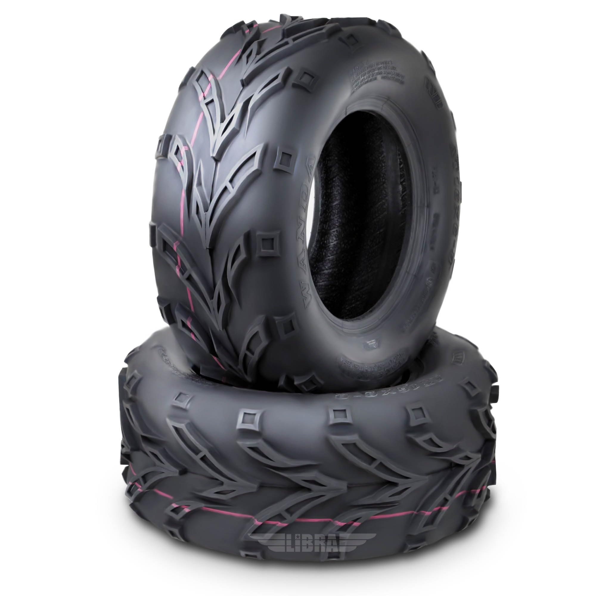 WANDA Set 2 Sport ATV Go Kart Tires 145/70-6 /4PR P361-10187