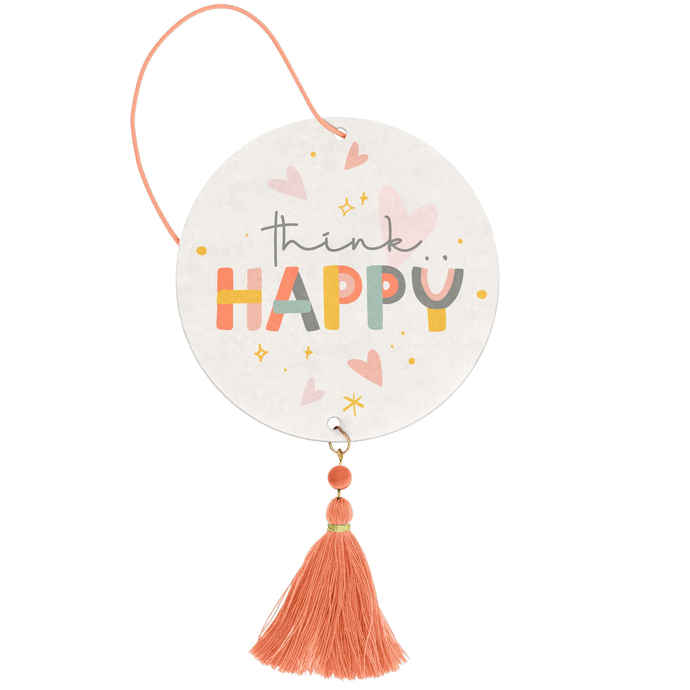 Karma Air Freshener Think Happy Leather