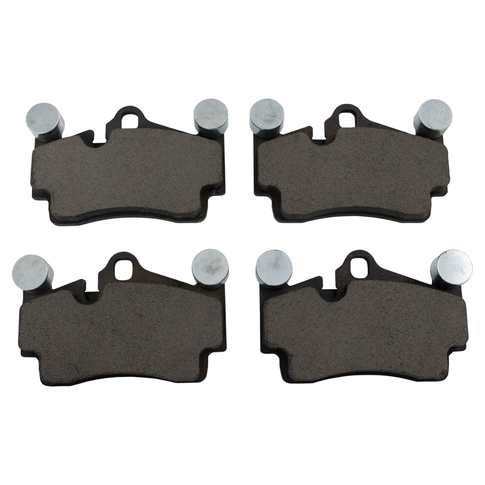 TRQ Rear Brake Pads Ceramic Compatible with 2007-2015 Audi Q7 2003-2010 Porsche Cayenne 2004-2010 Volkswagen Touareg