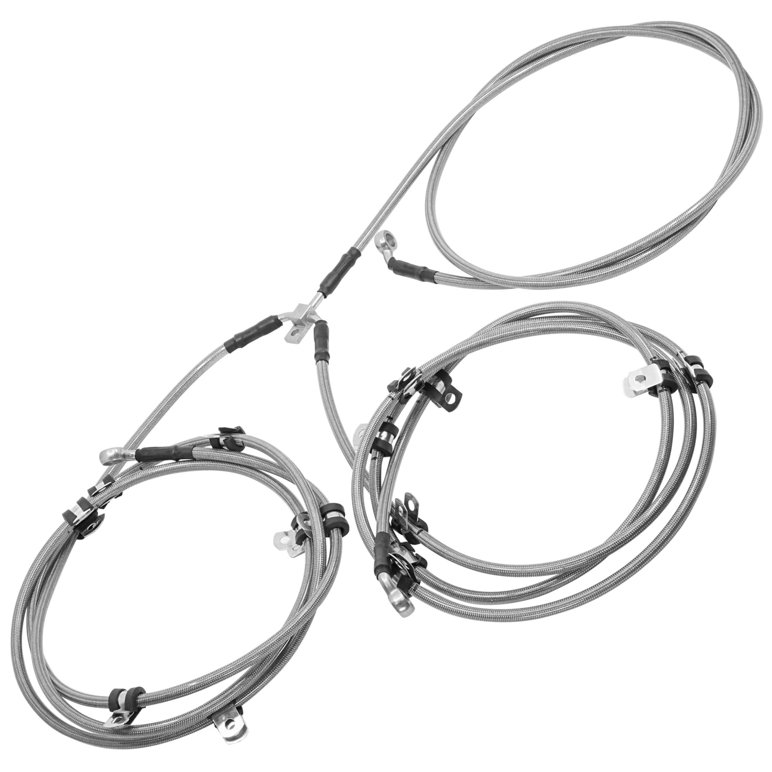 Caltric 705601571 Brake Hose Line Compatible with Can-Am Maverick X3 Max/Maverick X3 Max R/Maverick X3 Max RR Rear