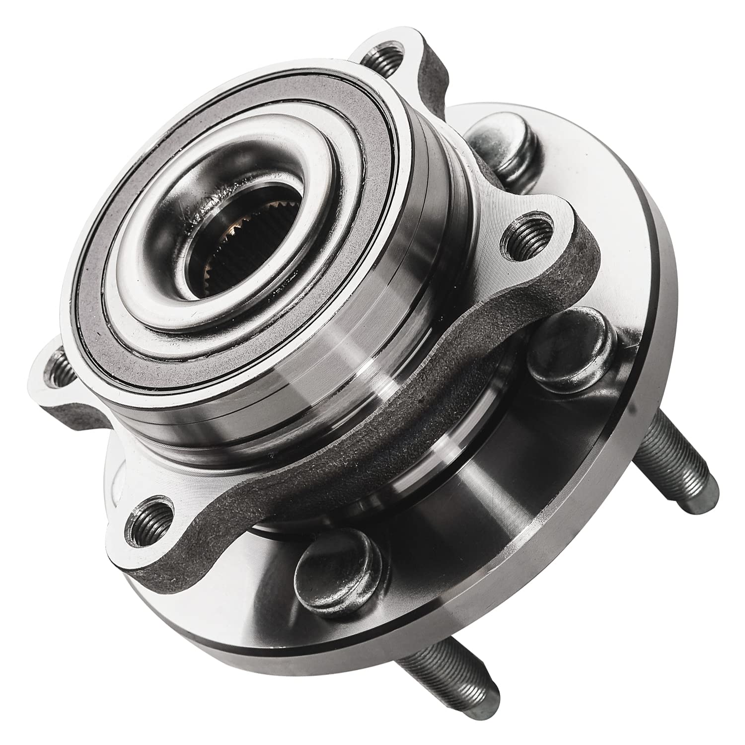 Detroit Axle - 513275 Front Wheel Bearing Hub For 09-19 Ford Flex 13-19 Taurus Lincoln Mks Mkt, Replacement 2013 2014 2015 2016 2017 2018 2019 Wheel Bearing And Hub Assembly
