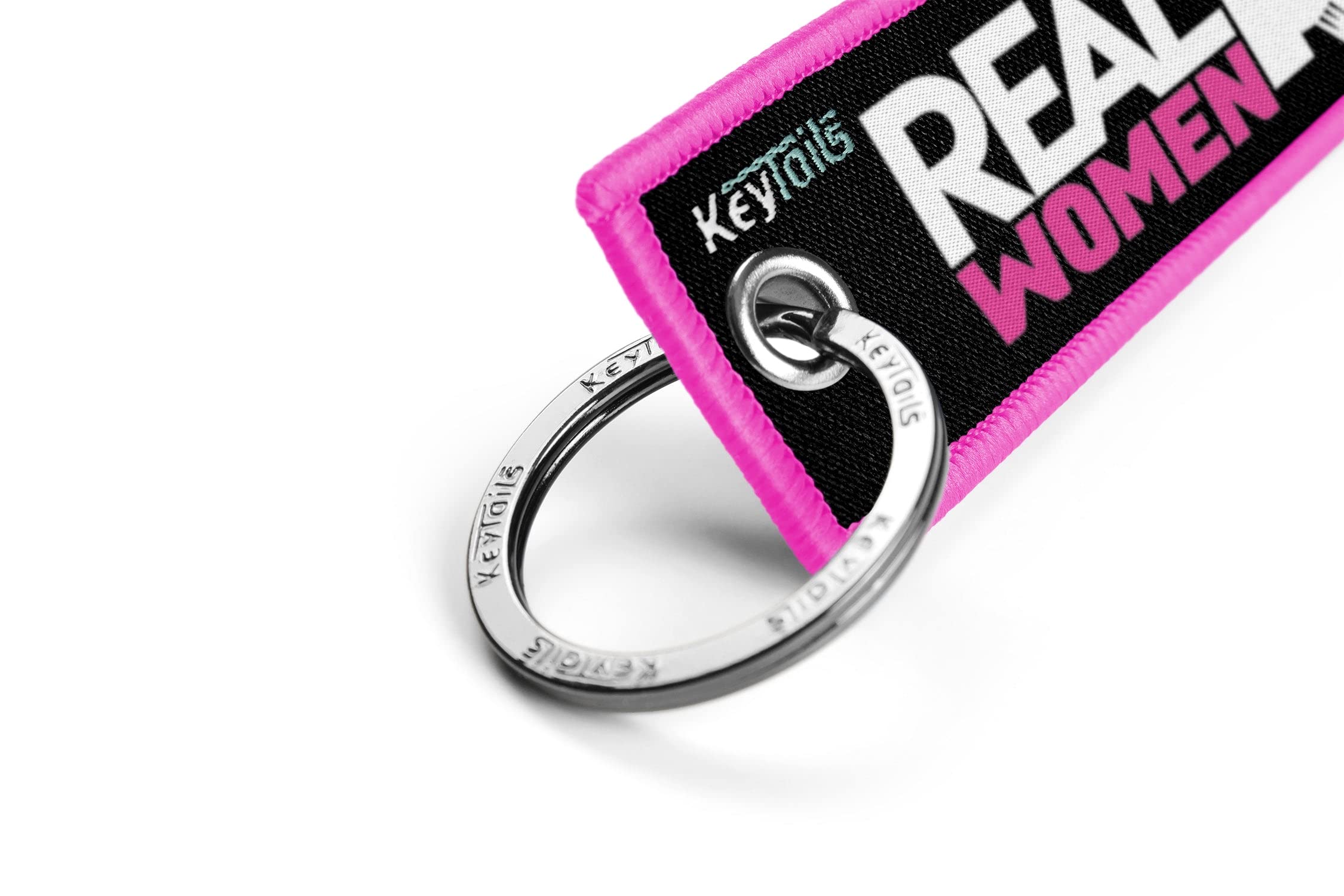 Keytails Keychains, Premium Quality Key Tag For Motorcycle, Scooter, Atv, Utv [Real Women Ride Their Own]