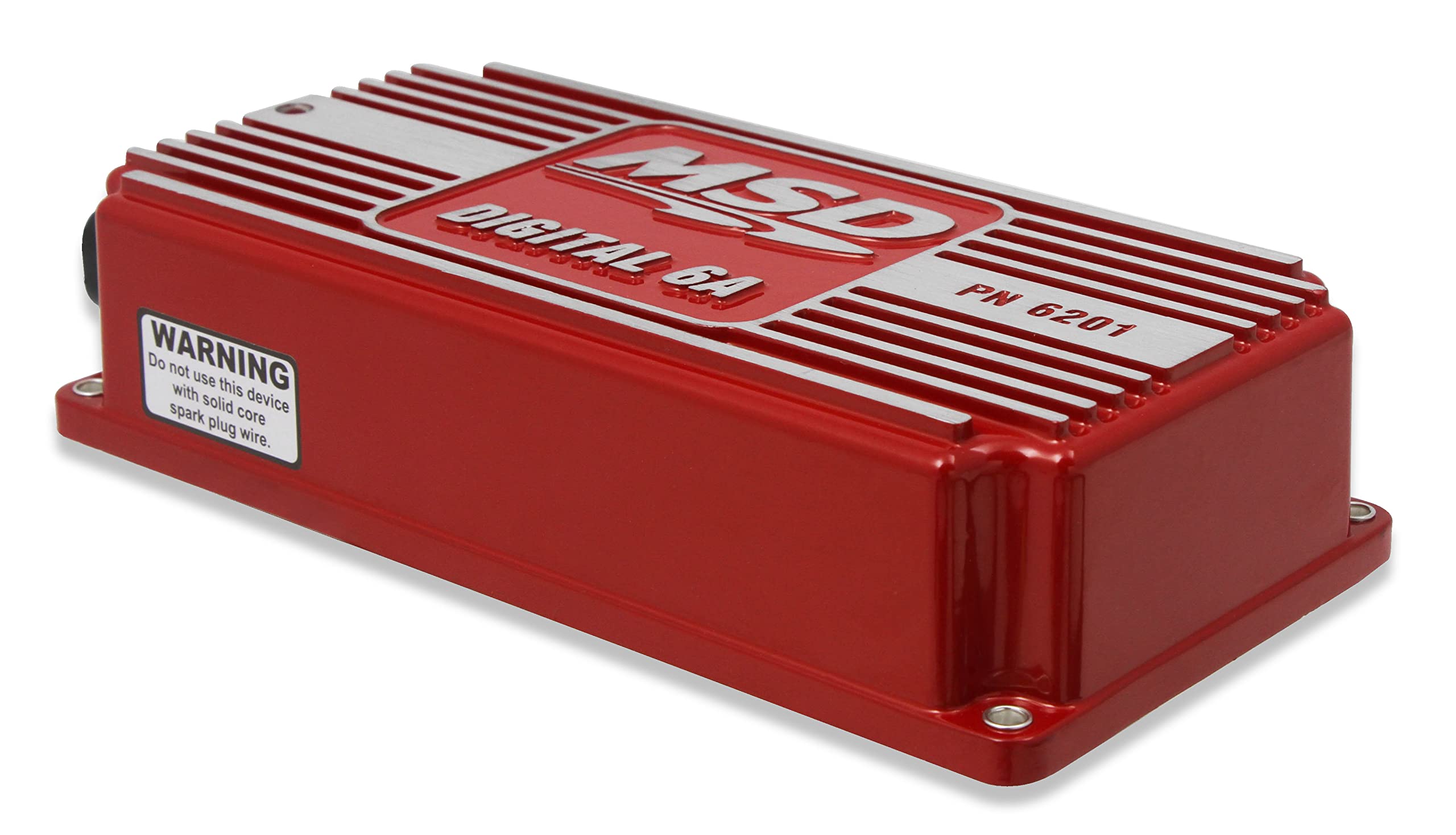MSD Digital 6A Ignition Control - Model 6201, Red, Plastic Construction