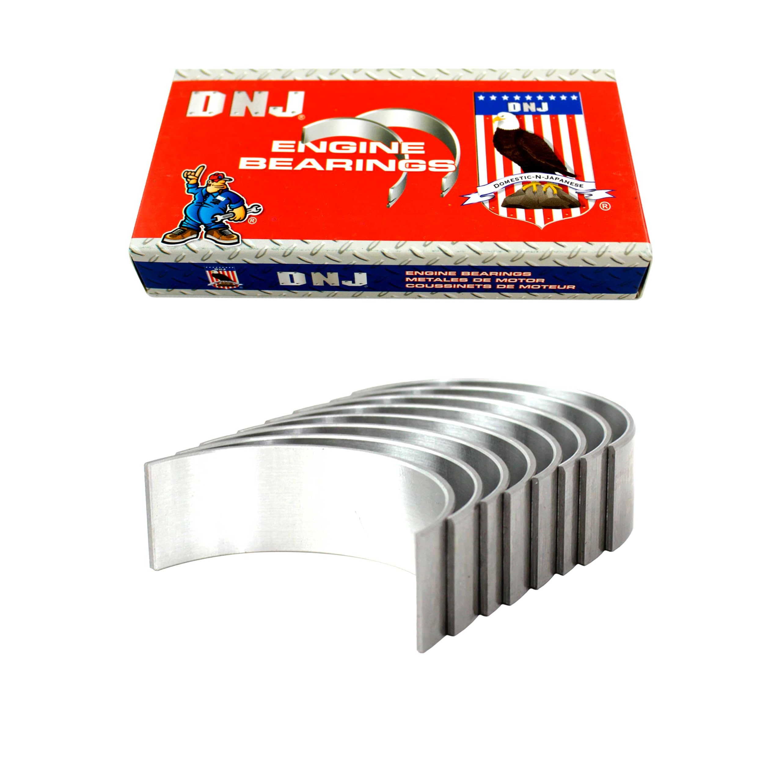 Dnj Rb805 Standard Rod Bearing Set For 08-15 Audi Volkswagen A3 2.0L Dohc Bpy