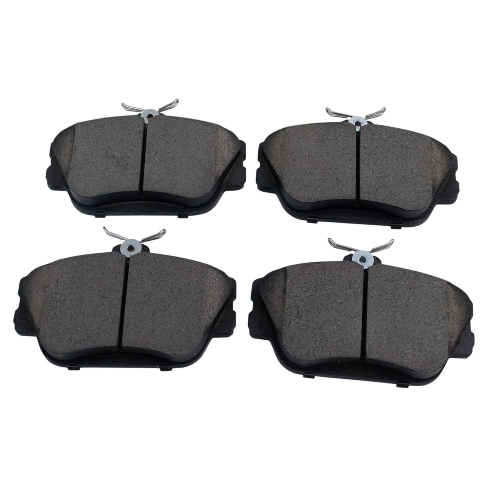 Trq Front And Rear Brake Pad & Rotor Kit Brake Pads Brake Rotor Ceramic Compatible With 1996-2007 Ford Taurus 1995-2002 Lincoln