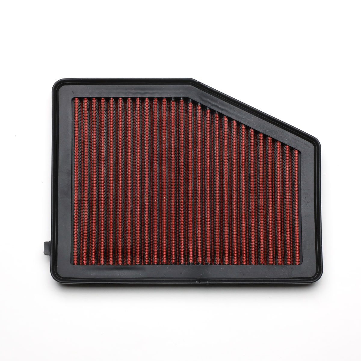 DNA Motoring AFPN-066-RD Clean Air Washable Drop In Panel Air Filter Enhance Engine Performance Power & Acceleration Improve [Co