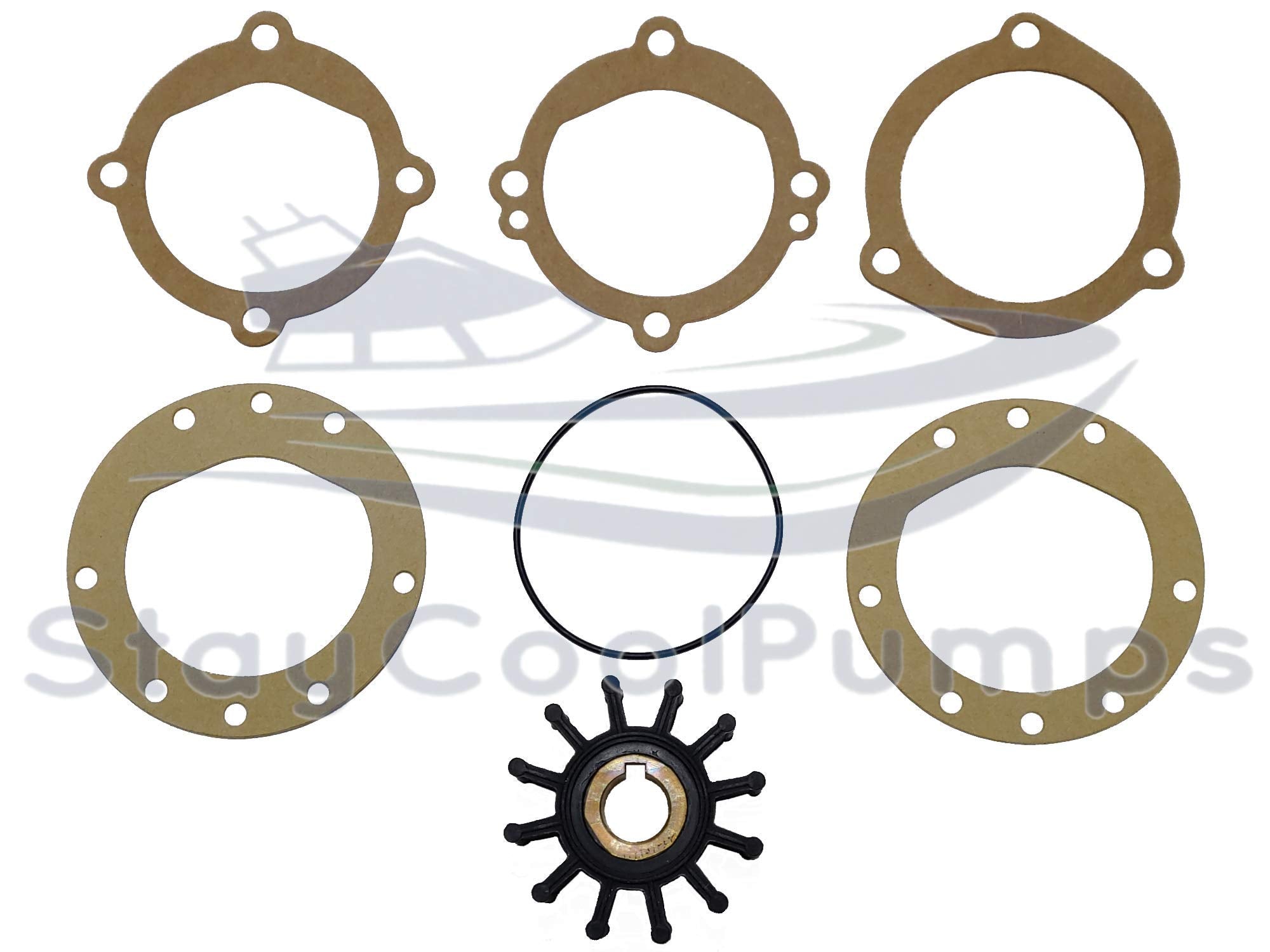 Staycoolpumps Impeller Kit Replaces Sherwood 09959K
