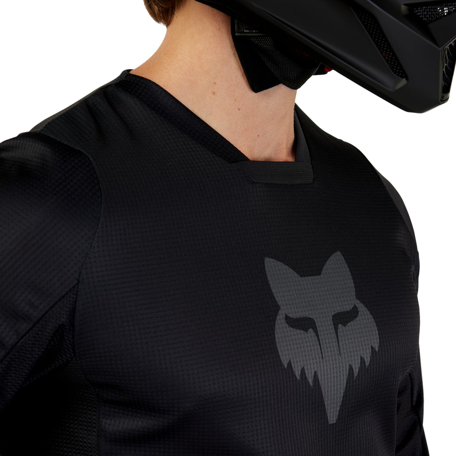 Fox Racing 180 Blackout Motocross Jersey, Black, Medium