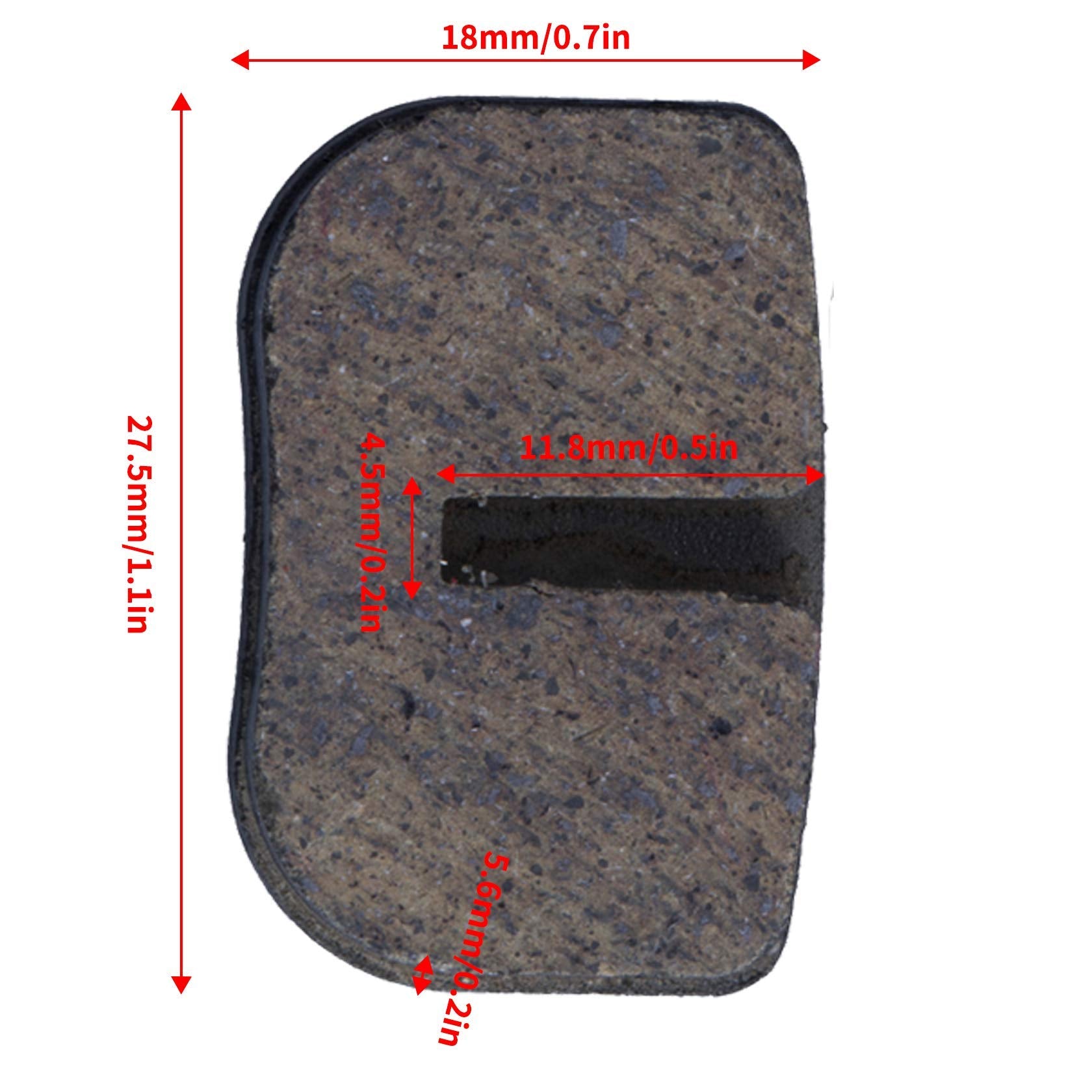 Mwmnun Rear Disc Brake Caliper With Brake Pads Replacement Compatible With Baja Doodlebug Dirtbug 97Cc 2.8Hp Db30 Kids Mini Dirt