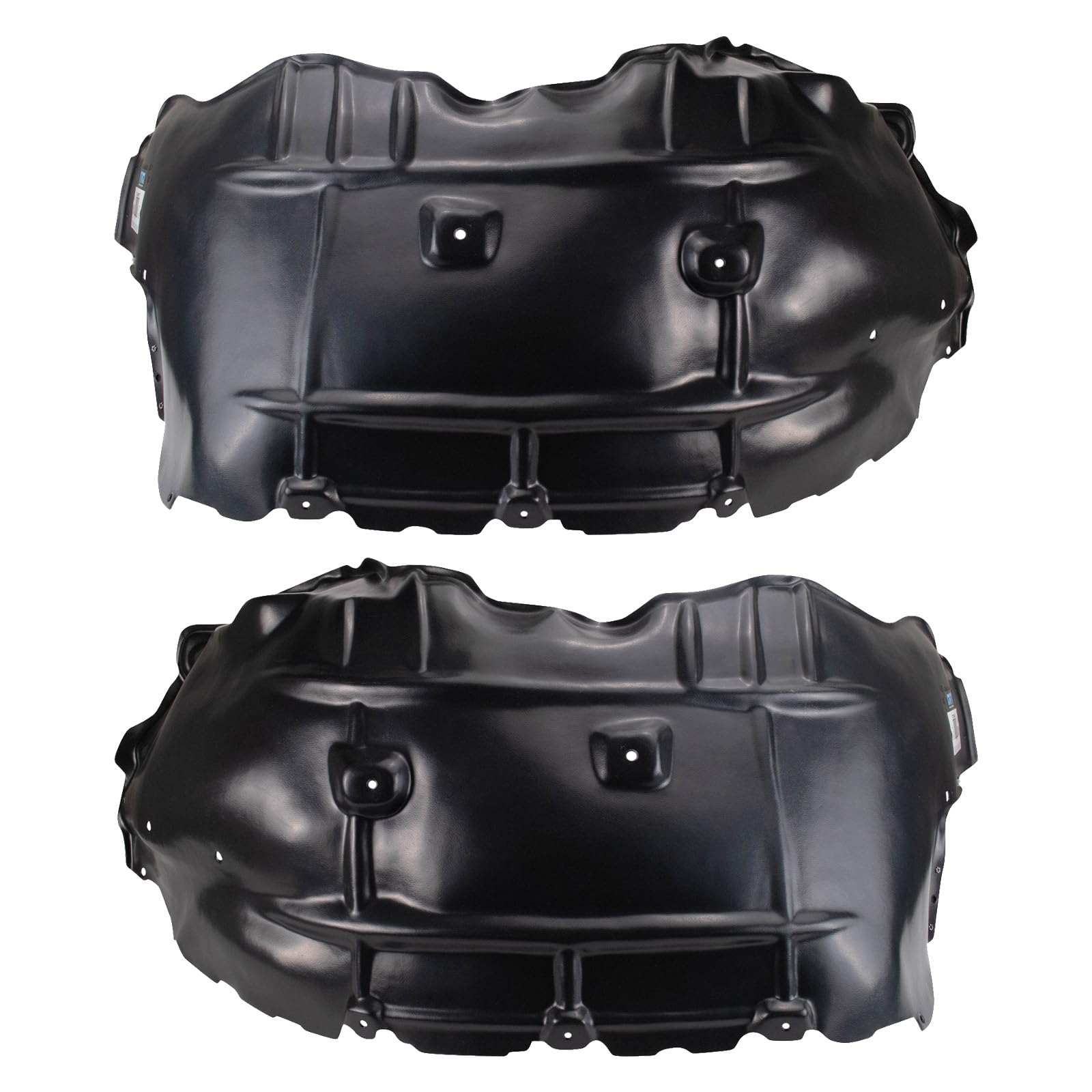 Trq Front Inner Fender Liner Set Compatible With 2021-2022 Chevrolet Colorado Gm1248319 Gm1249319