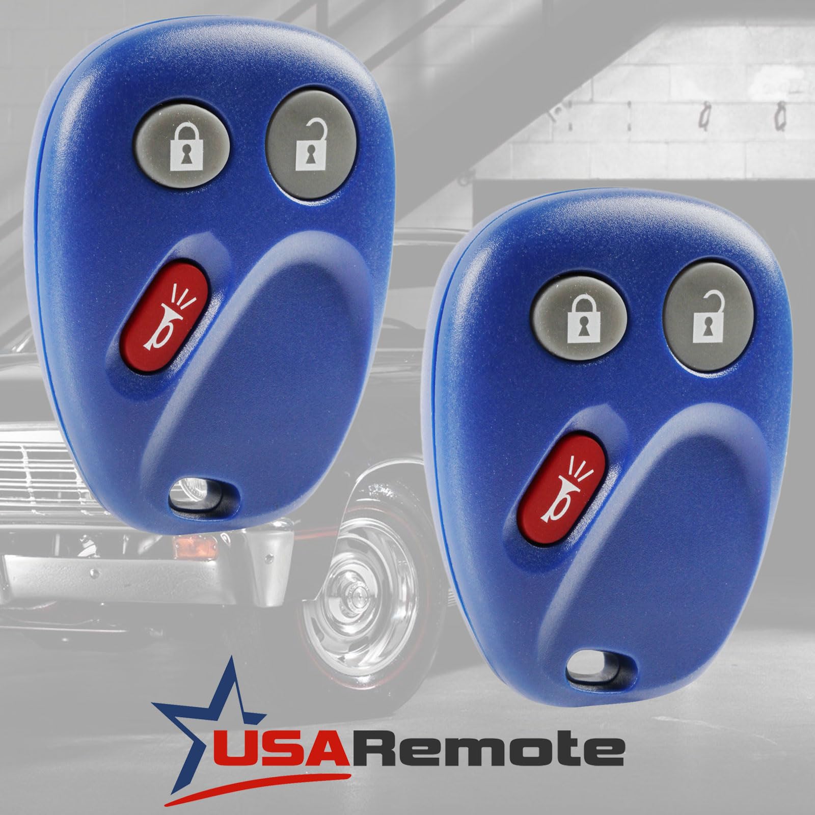 Key Fob Keyless Entry Remote fits Buick Rainier / Chevy Trailblazer / GMC Envoy / Isuzu Ascender / Oldsmobile Bravada (15008008