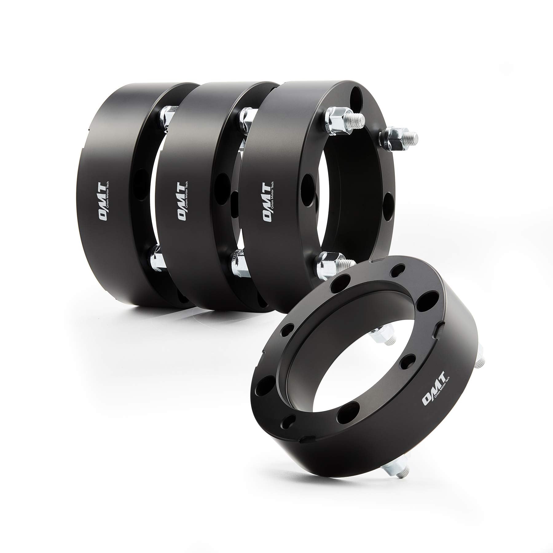 Orion Motor Tech 4x156 ATV Wheel Spacers 2 inch Black Wheel Spacer Kit Compatible with Polaris Ranger Polaris RZR XP 1000 Polari