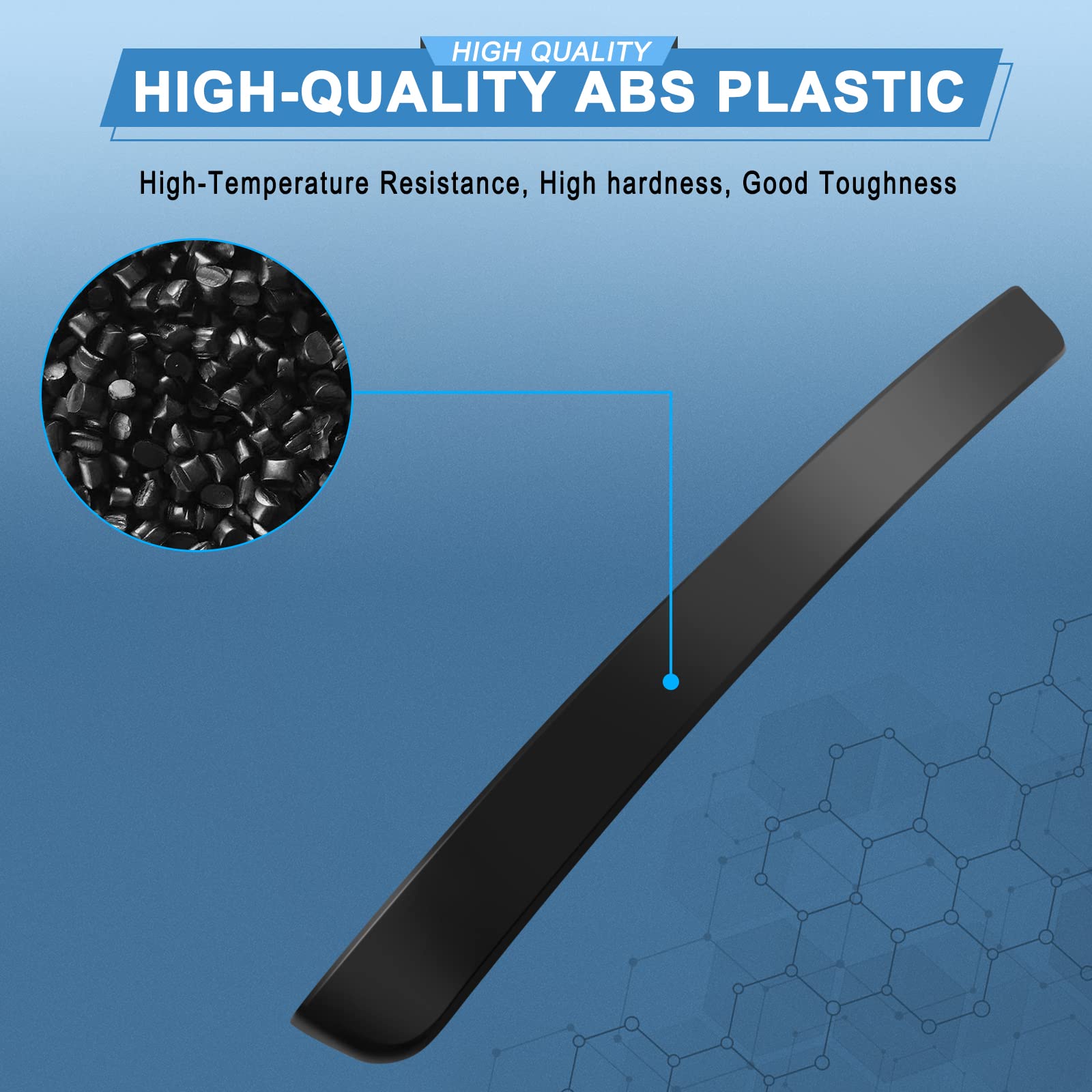 Zspart Rear Roof Spoiler Abs Fits For 2006-2015 For Honda Civic Sedan Rear Window Roof Top Spoiler Wing Matte Black Spoiler