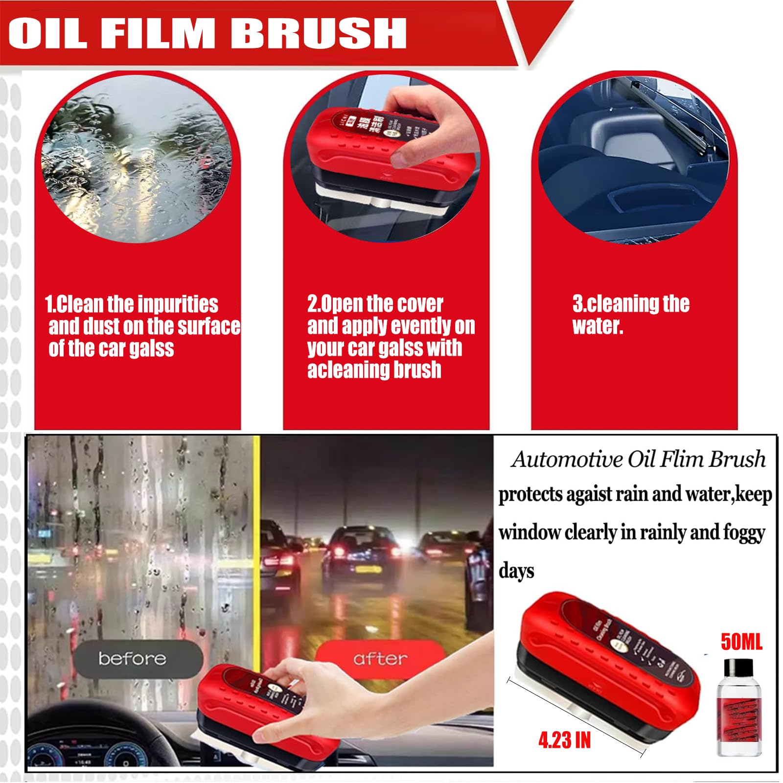 GASLIKE 56Pcs Car Wash Cleaning Kit with Foam Gun & Long Handle Brush - Complete Car Detailing Supplies